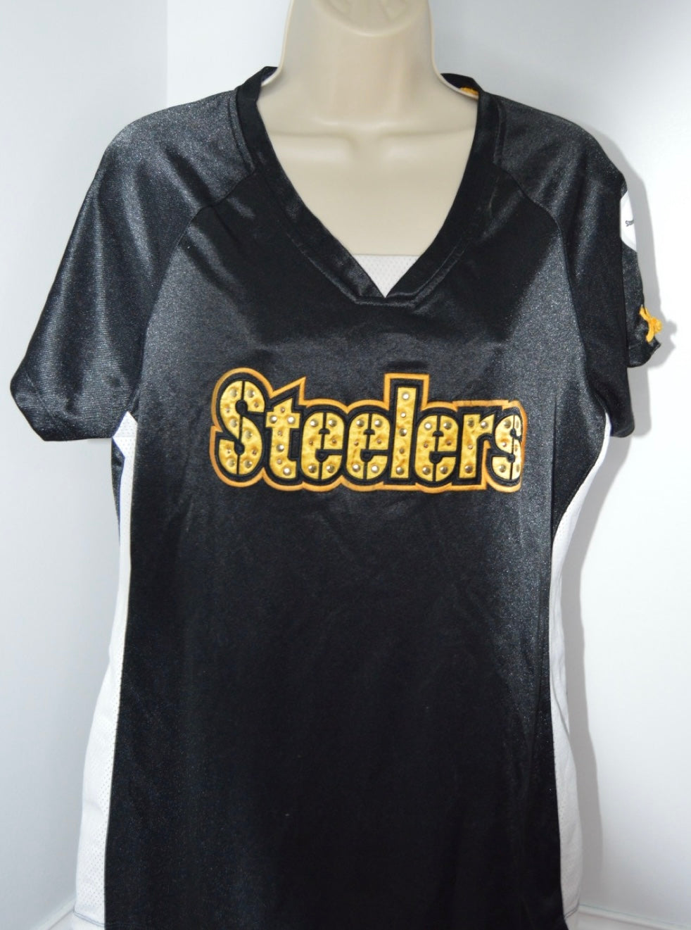 Pittsburgh Steelers Sequin/Bling Jersey (VINTAGE & RARE)