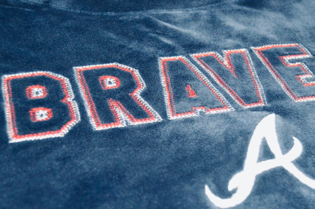 Atlanta Braves Velvet Cropped Braves Shirt (RARE)