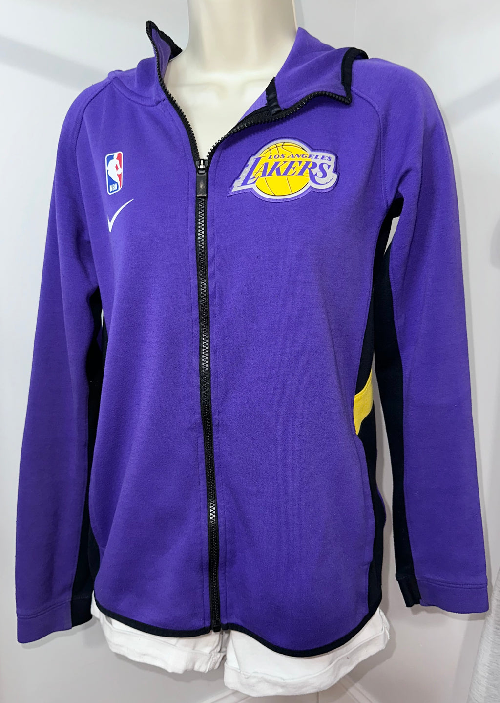Los Angelas Lakers Youth Full Zip Hoodie