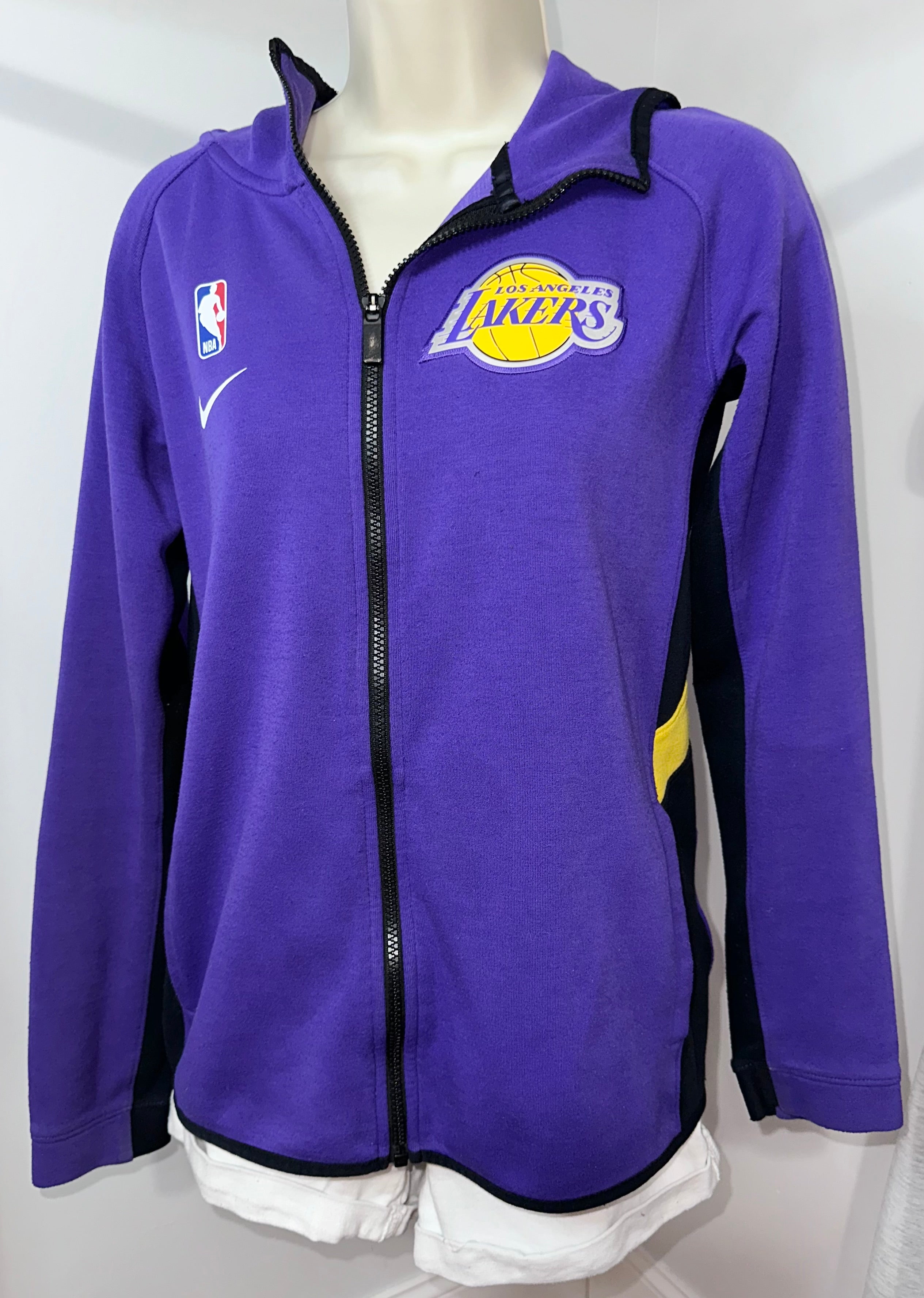 Los Angelas Lakers Youth Full Zip Hoodie