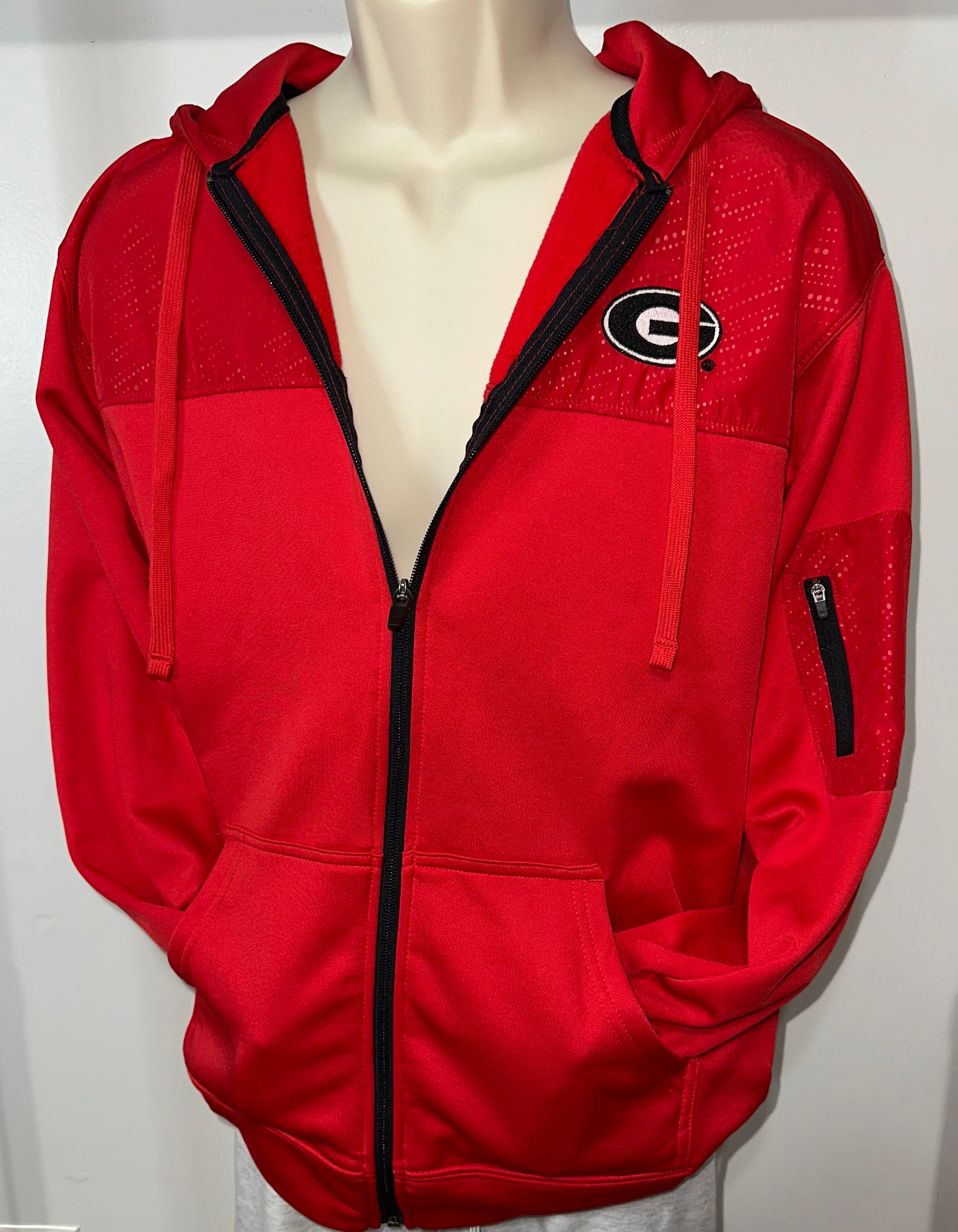 Georgia Bulldogs Full Zip Hoodie (NWT)