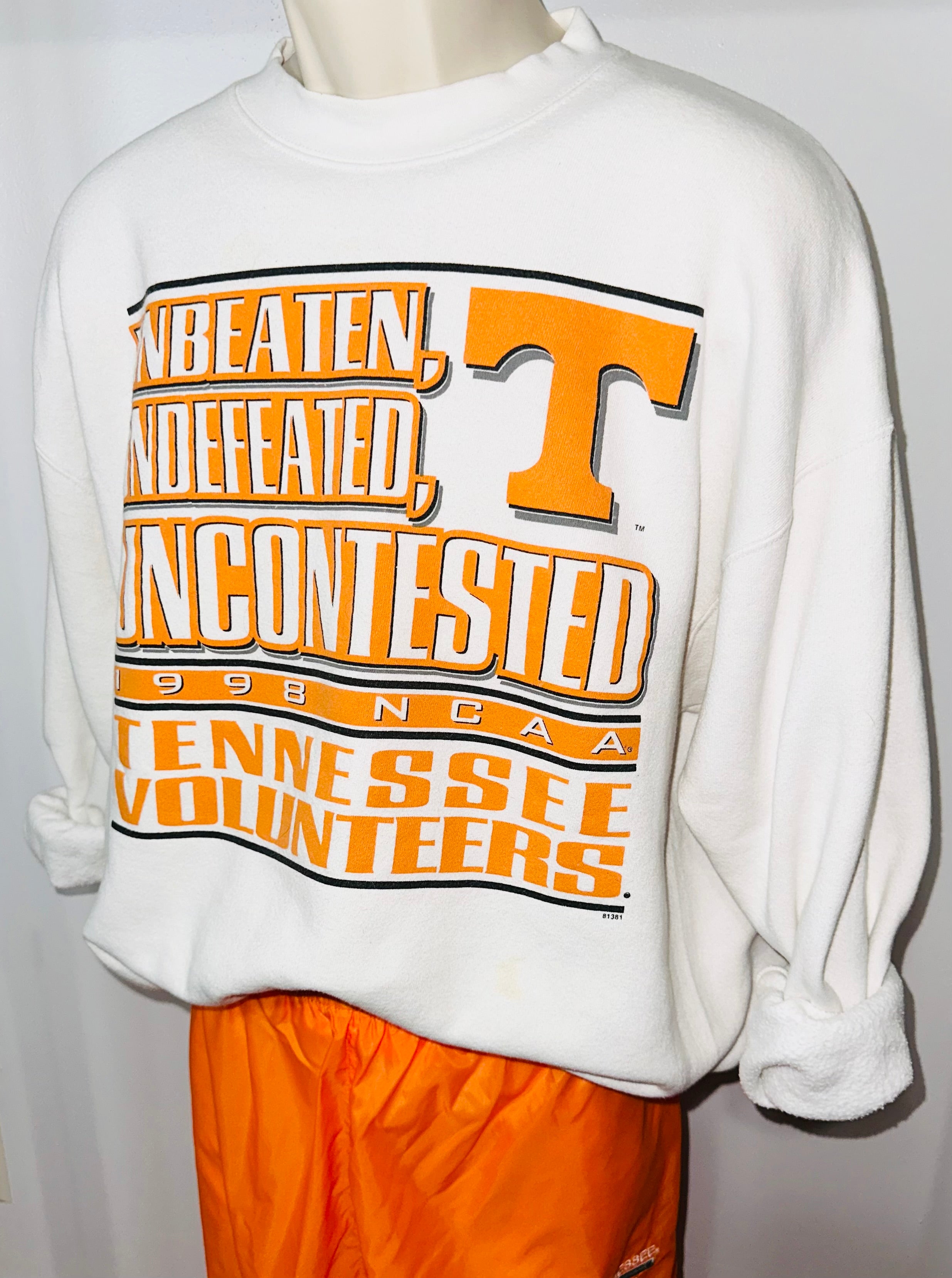 Tennessee Vols 1998 Undefeated Season Sweatshirt (VINTAGE)