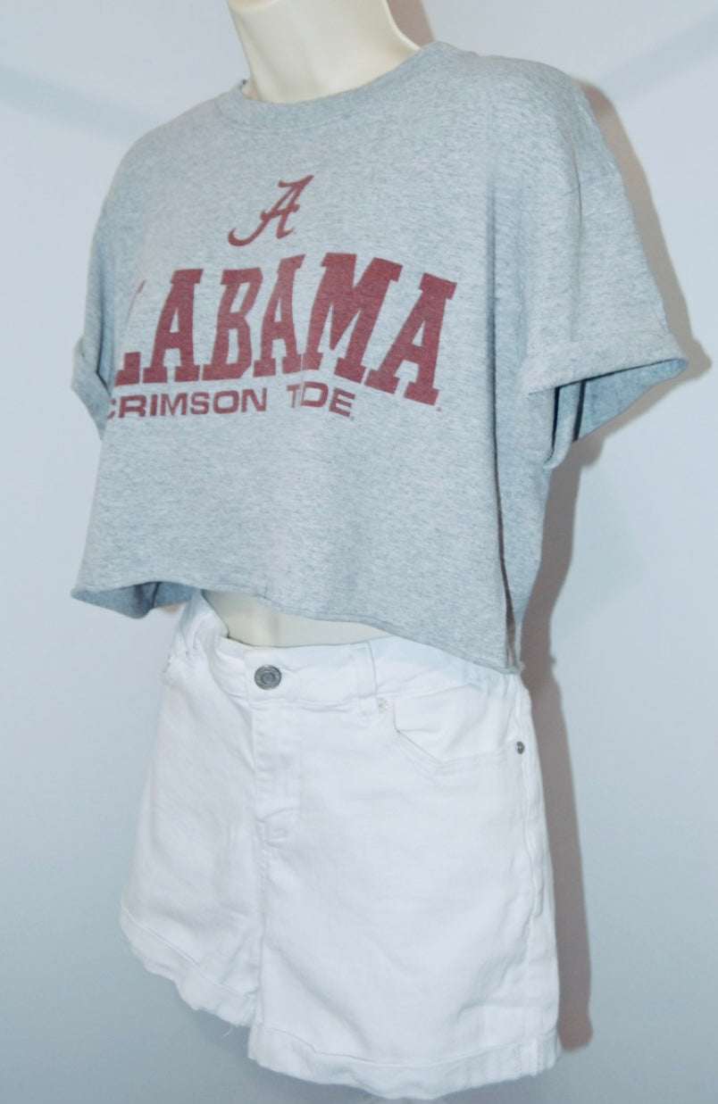 Alabama Crimson Tide Cropped Tee