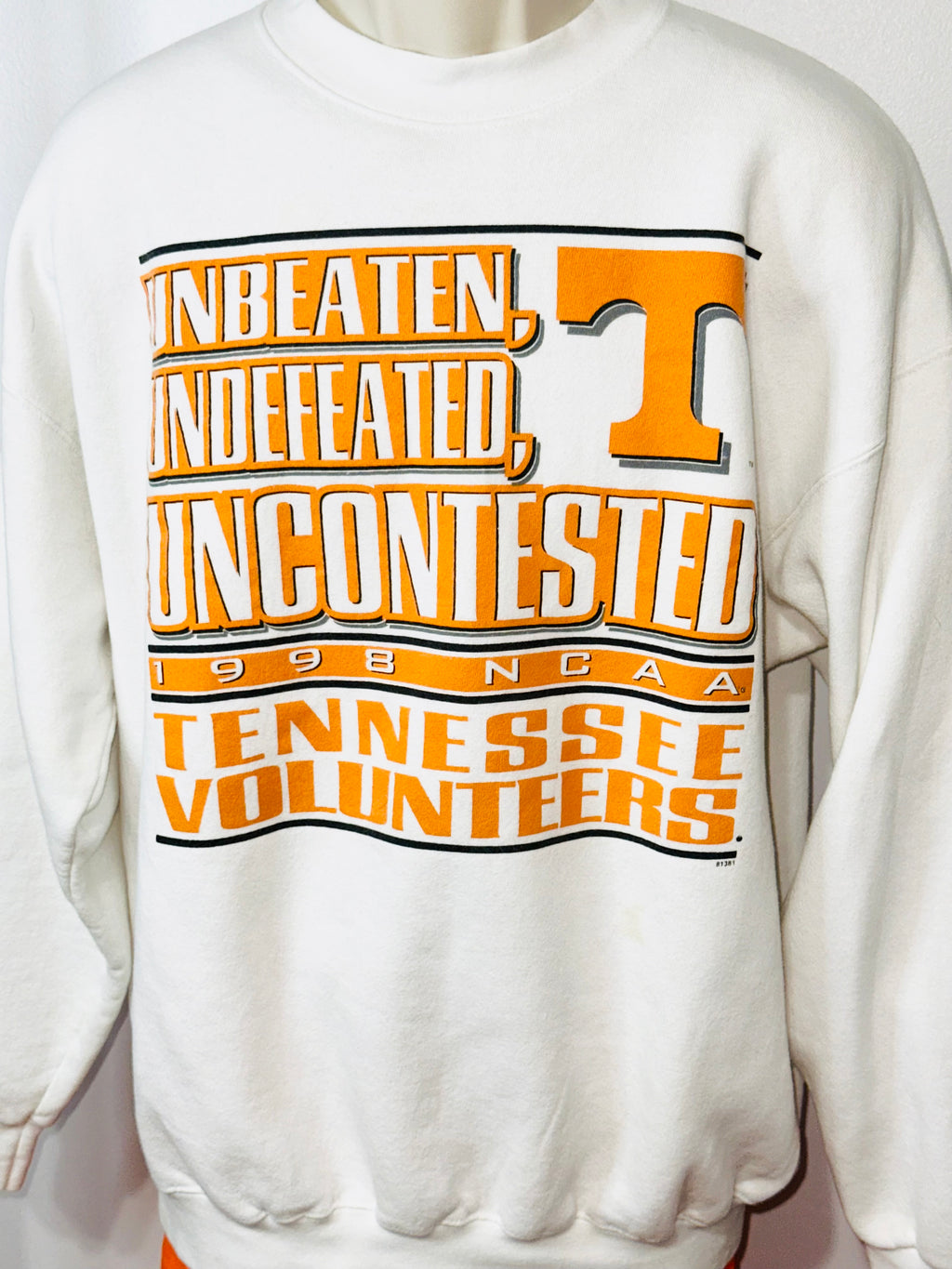 Tennessee Vols 1998 Undefeated Season Sweatshirt (VINTAGE)