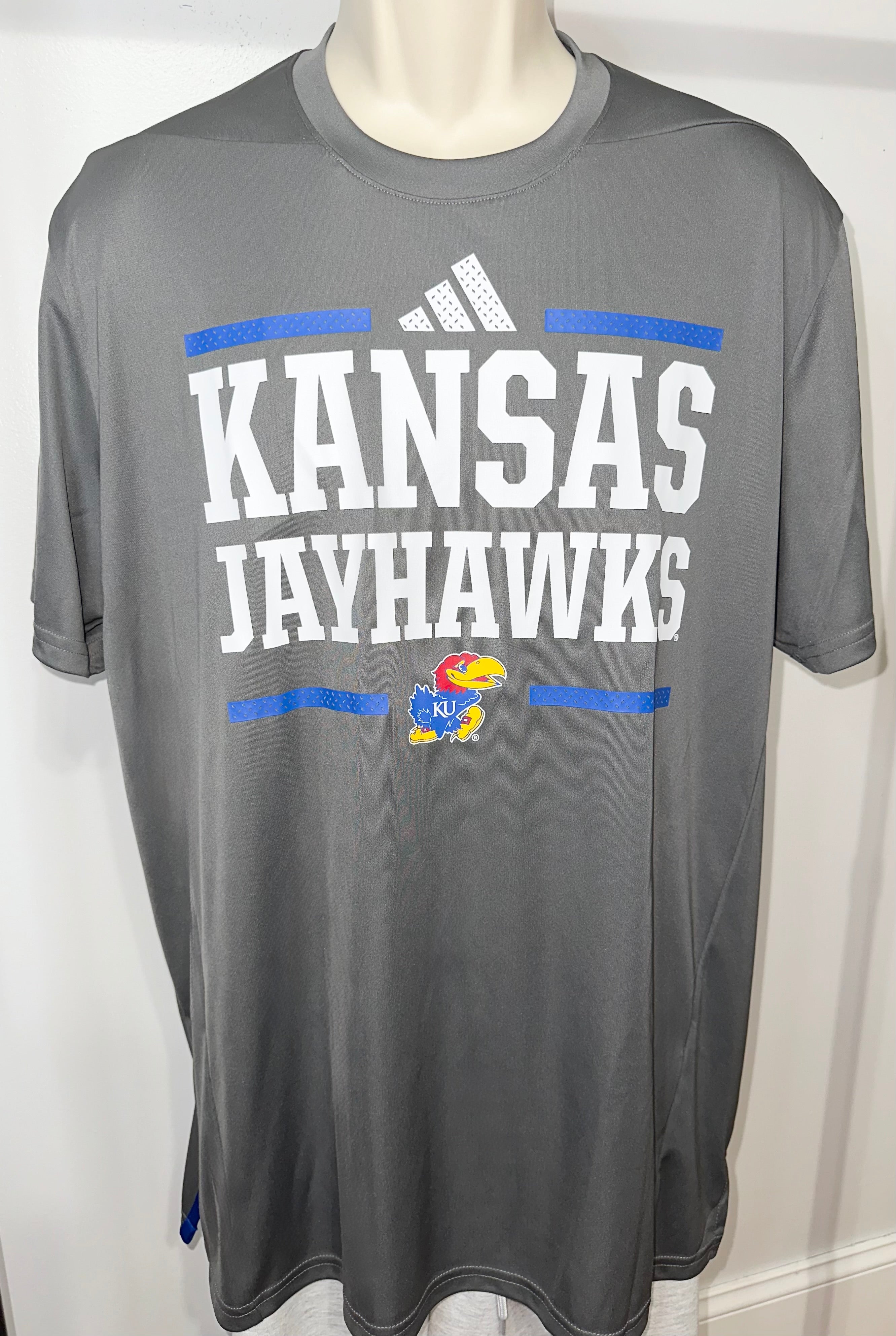 Kansas Jayhawks Players Athletic Tee (NWT)