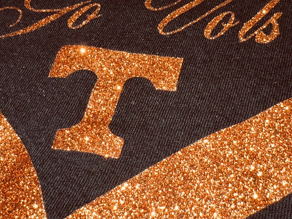 Tennessee “Go Vols” Glitter Tee