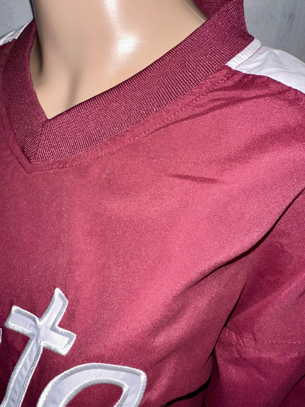 Mississippi State Cropped Wind Breaker, Adult Sz Small