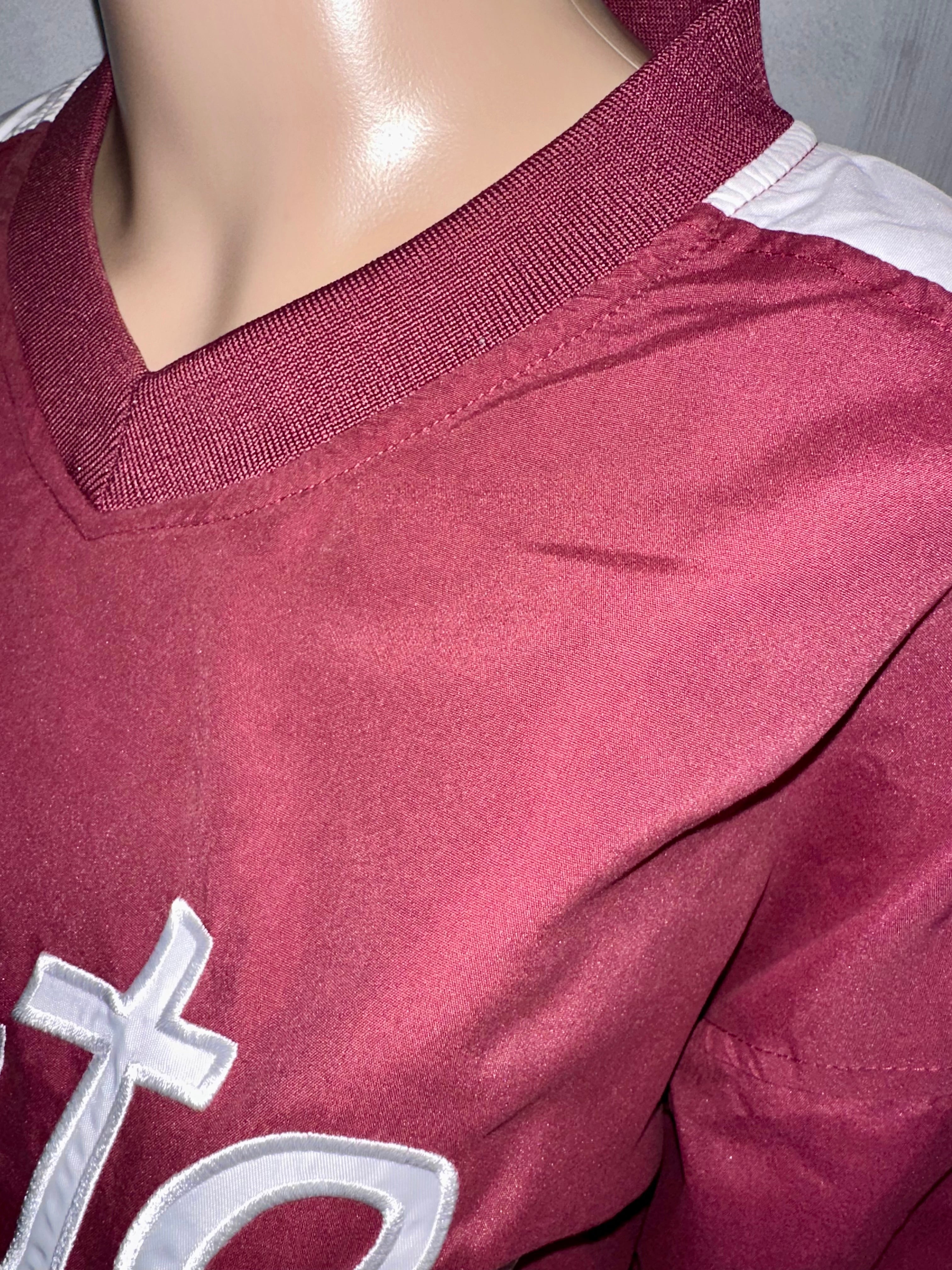 Mississippi State Cropped Wind Breaker, Adult Sz Small