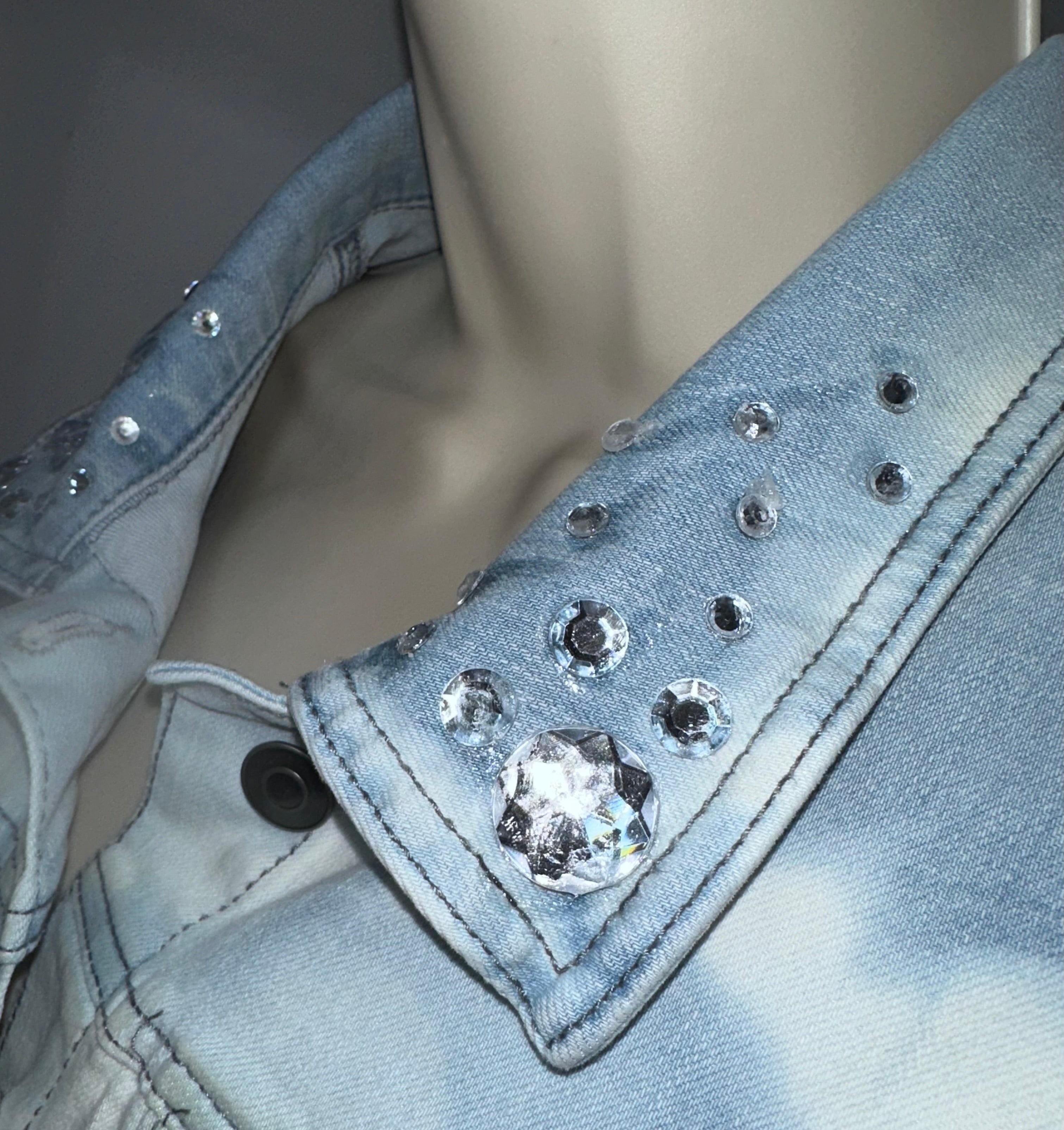 Tennessee Vols Custom Bling Denim Jacket