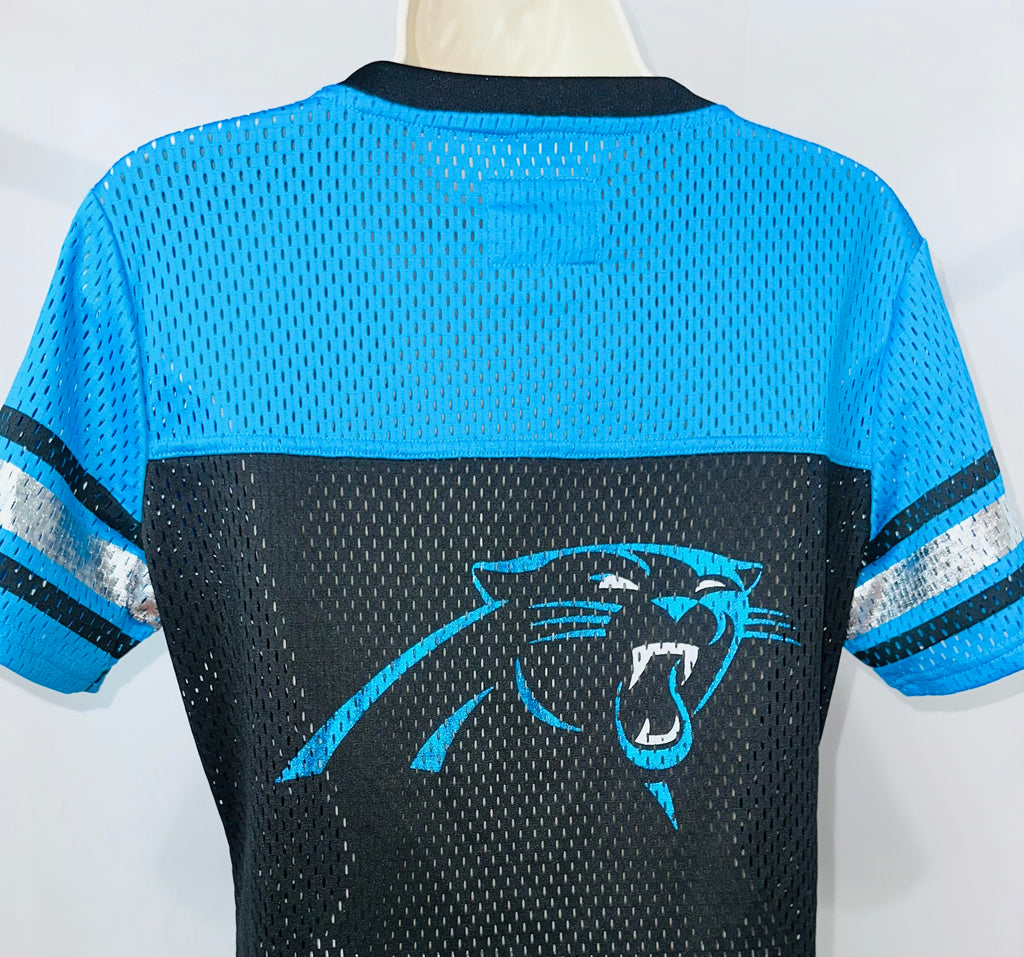 Carolina Panthers Ladies Mesh Jersey (NWT)