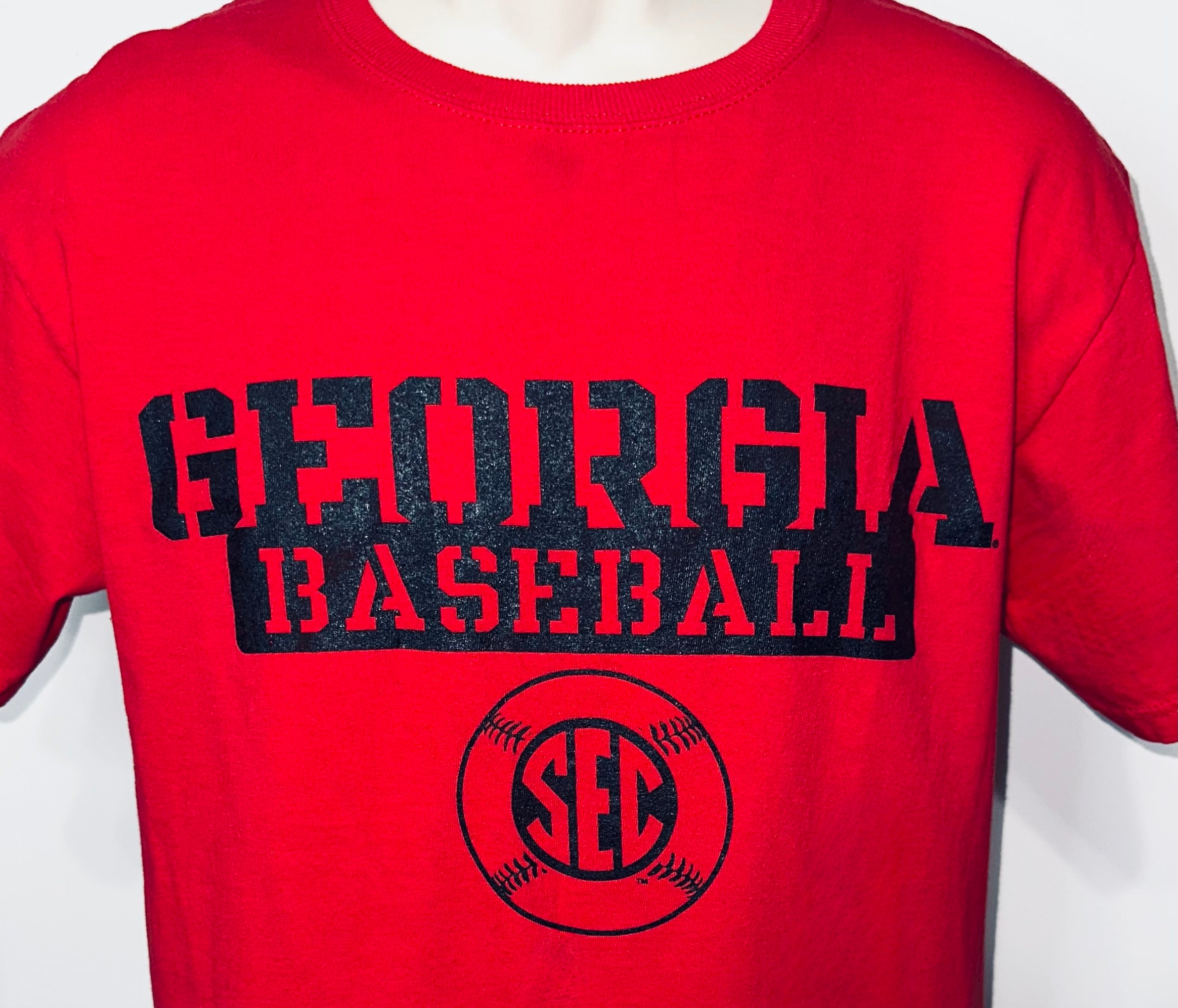 Georgia Bulldogs Baseball Tee