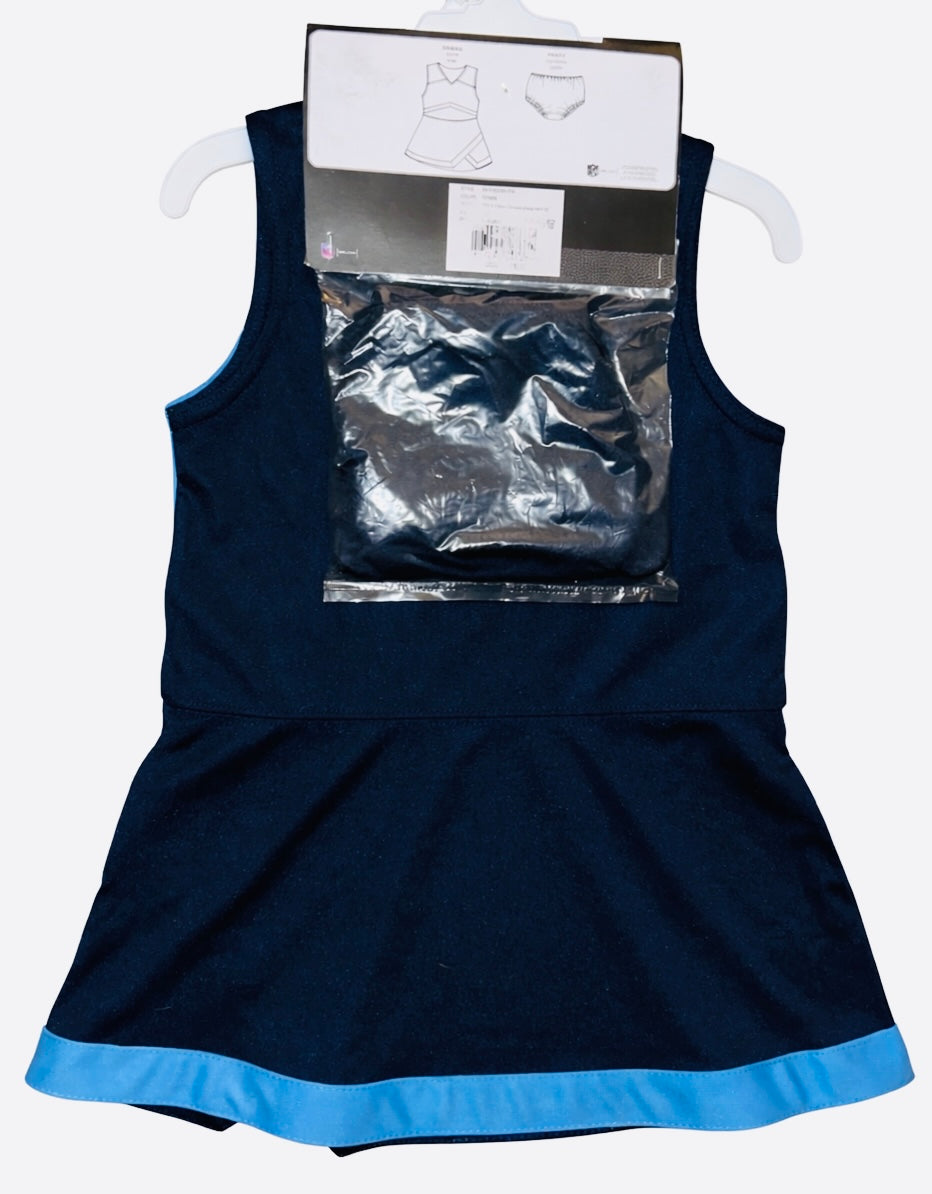 Tennessee Titans Cheerleader Set w/ Bloomers, Sz 3T (NWT)