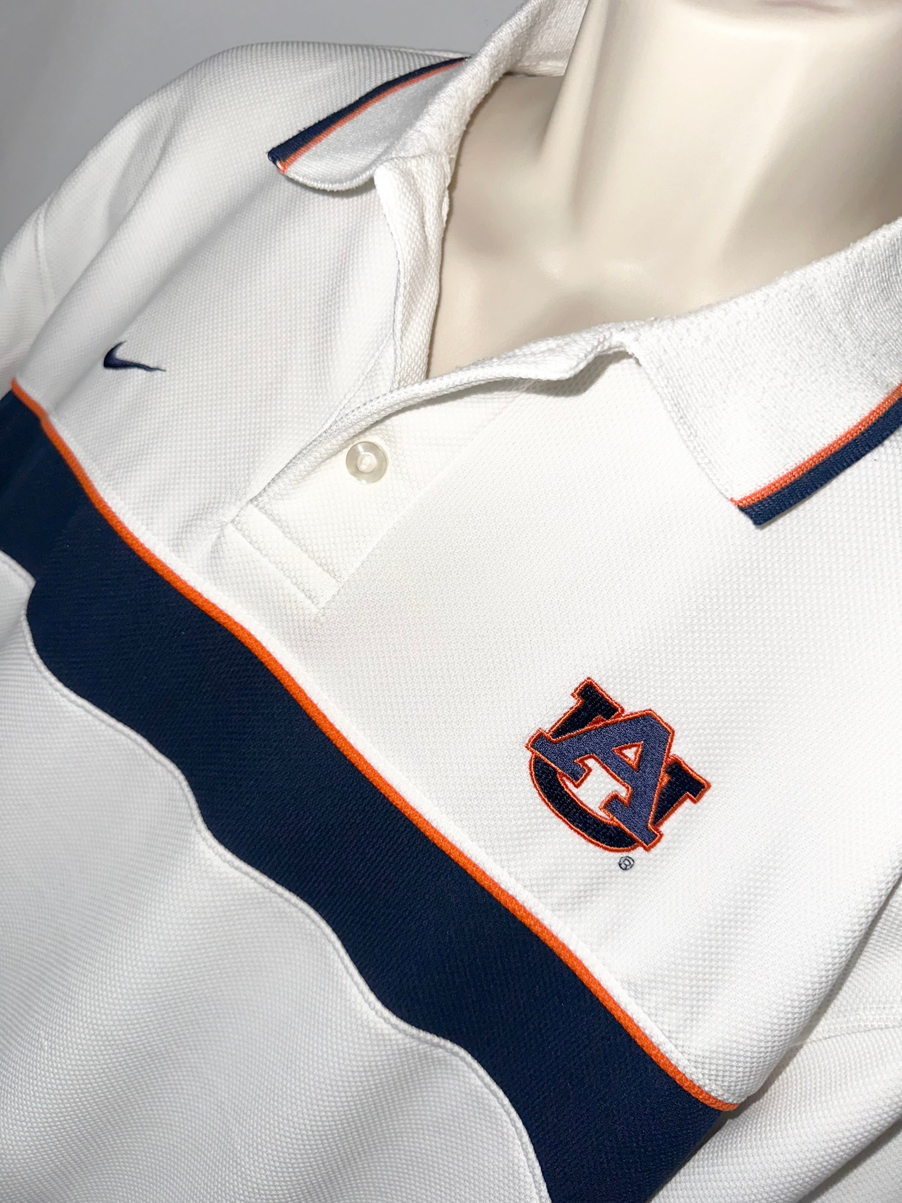 Auburn Tigers Nike Polo Dri Fit Golf Shirt