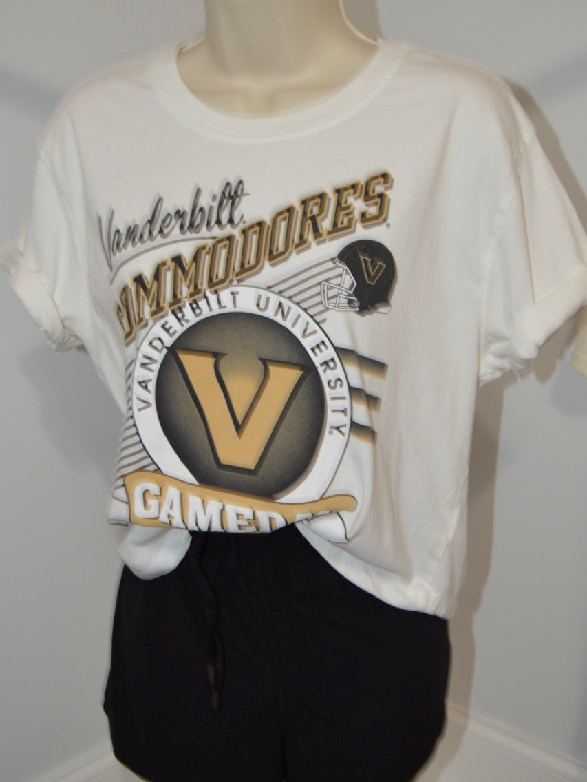 Vanderbilt Commodores Cropped Tee