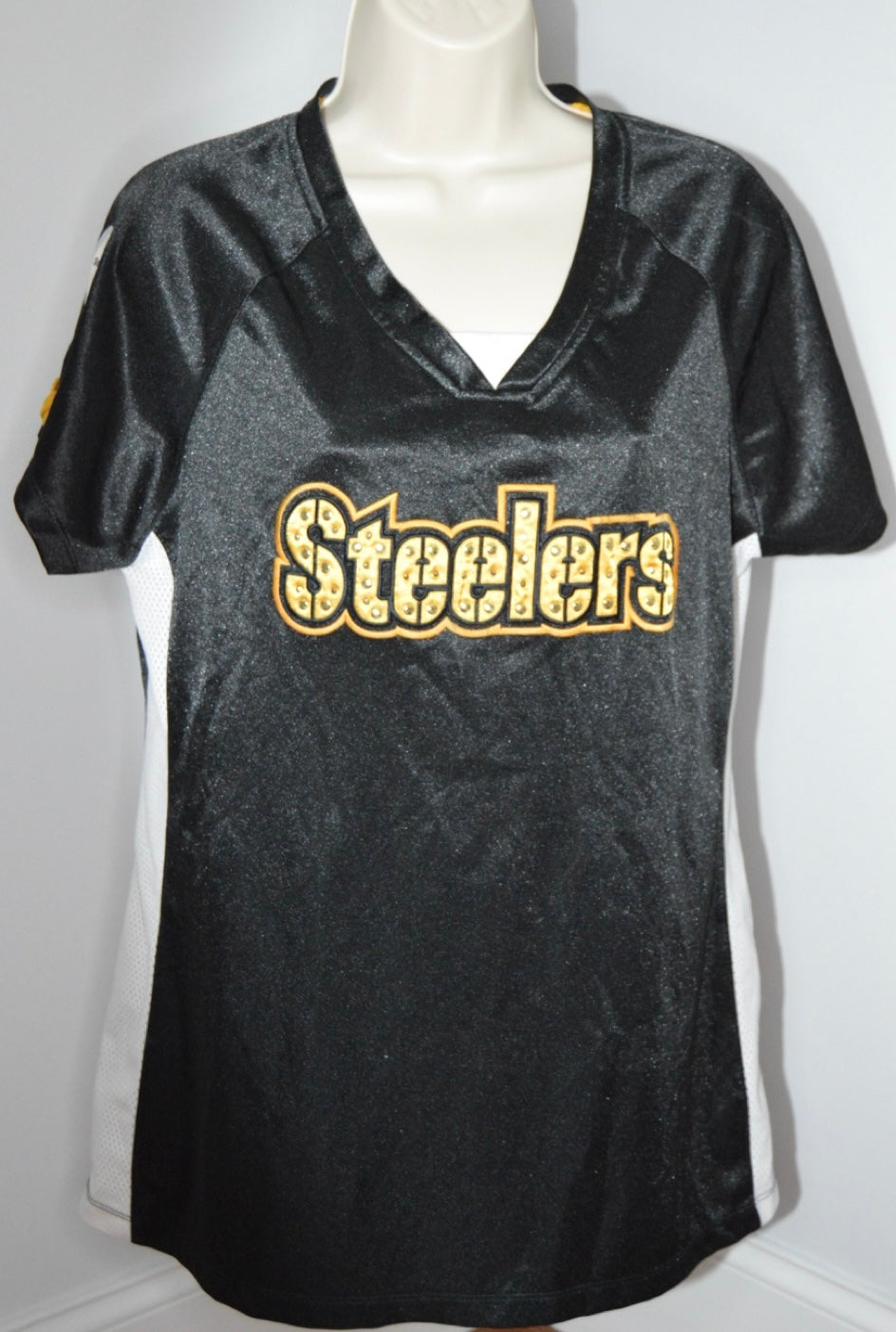 Pittsburgh Steelers Sequin/Bling Jersey (VINTAGE & RARE)