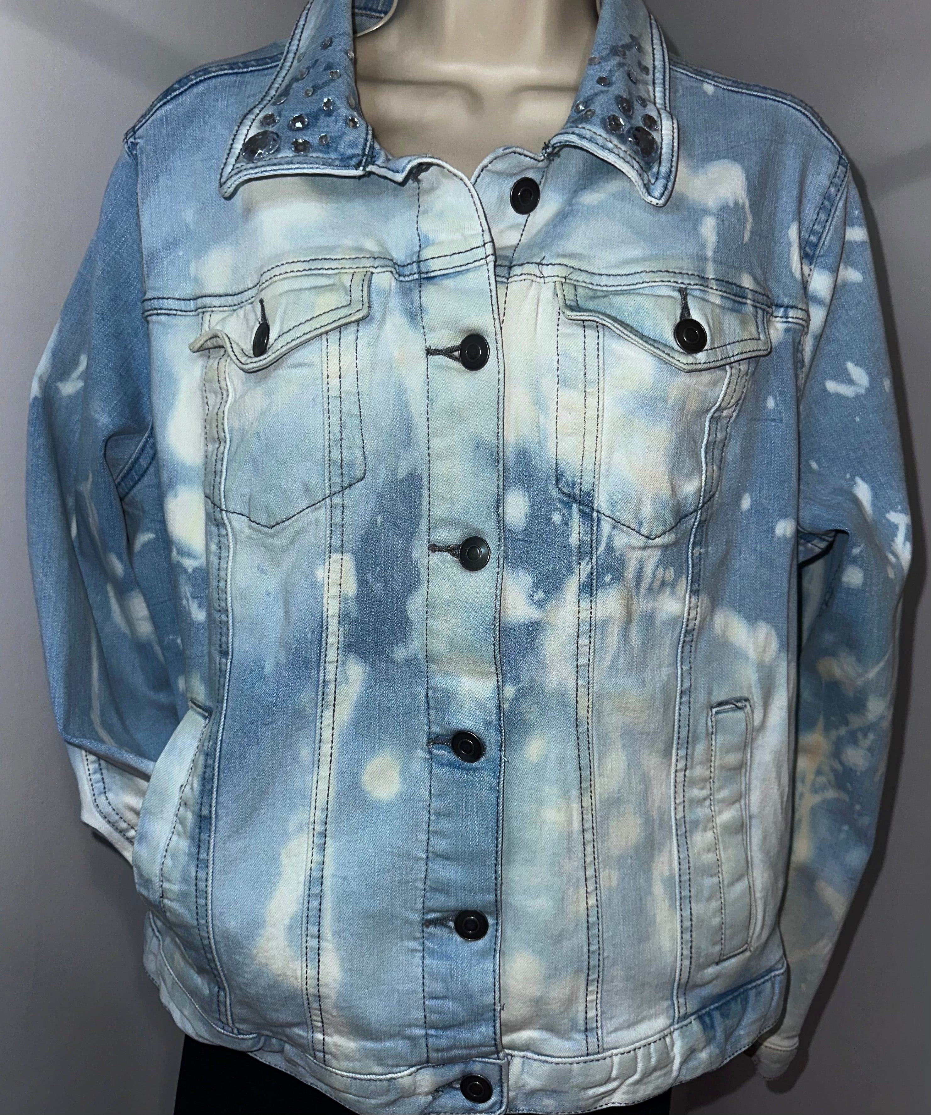 Tennessee Vols Custom Bling Denim Jacket