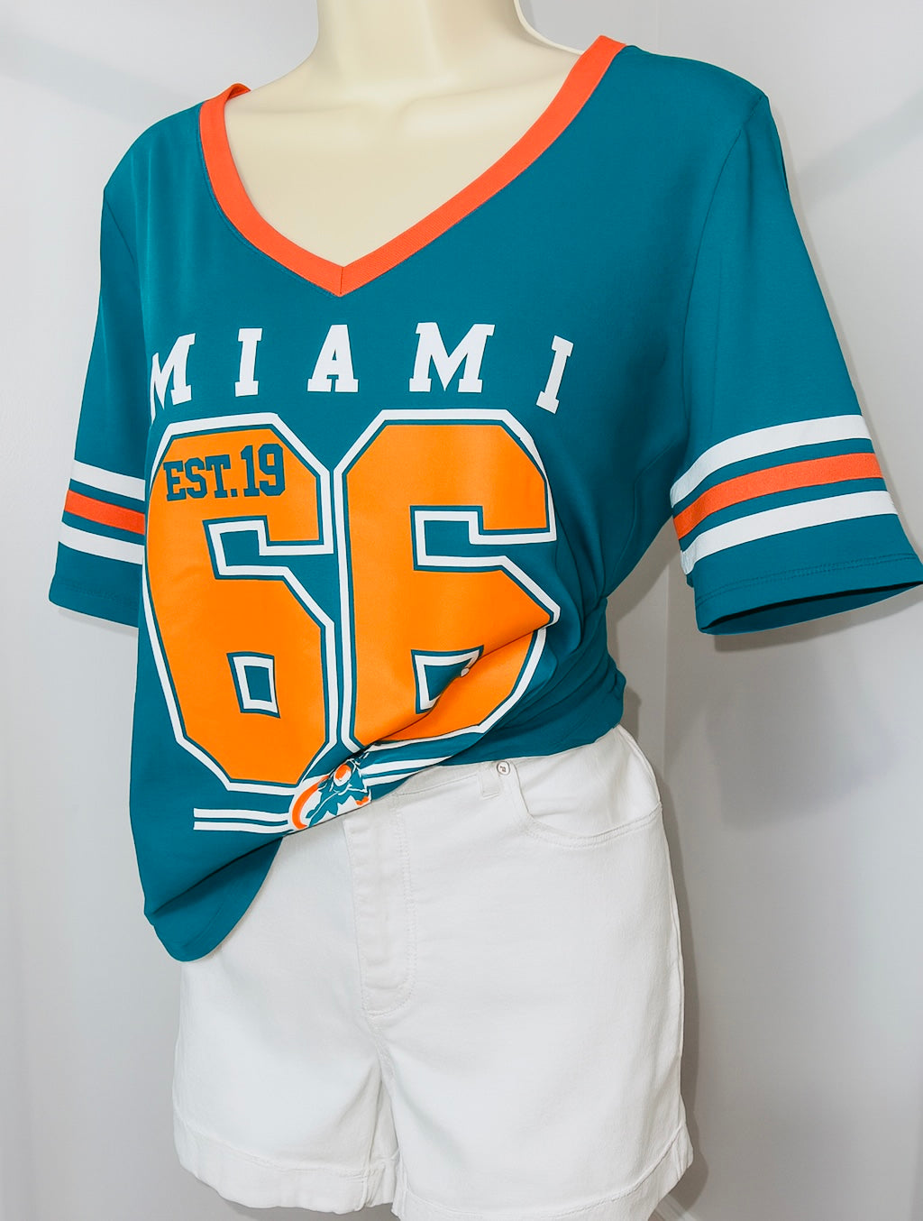 Miami Dolphins 3/4 Length Shirt