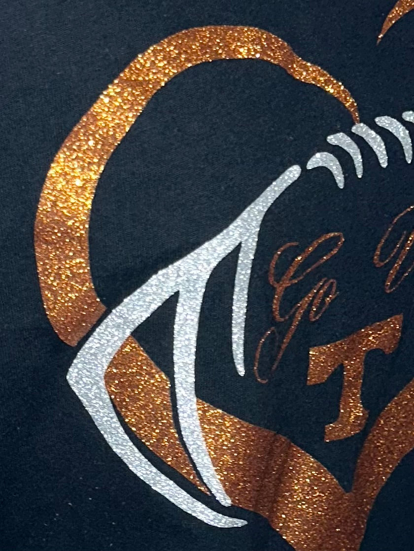 Tennessee “Go Vols” Glitter Tee