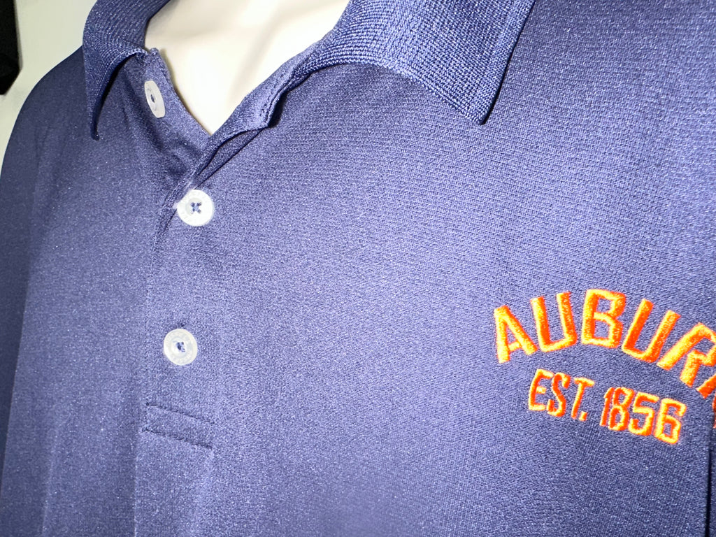 Auburn Tigers Navy Polo
