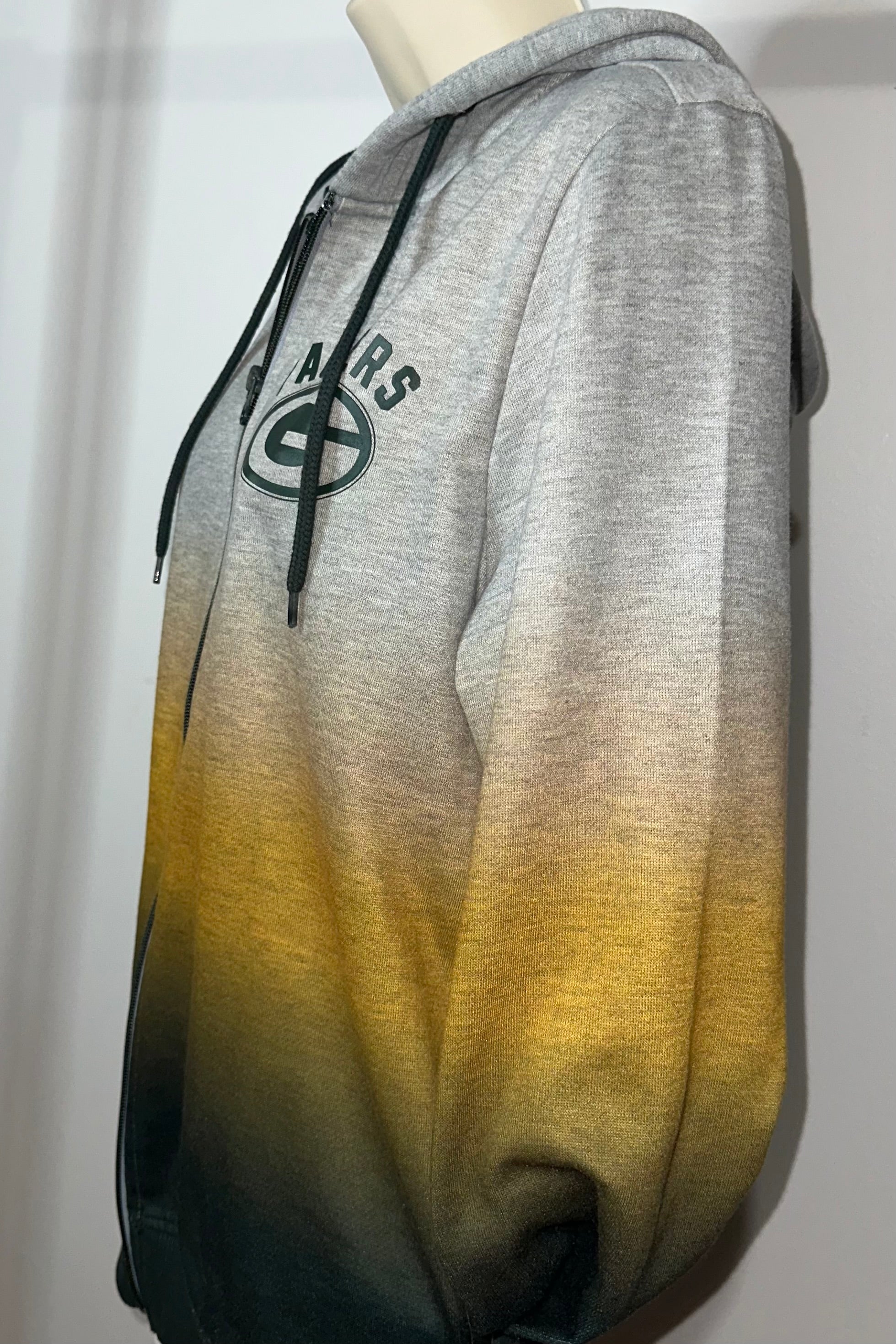 Green Bay Packers Women’s Full Zip Ombré Hoodie