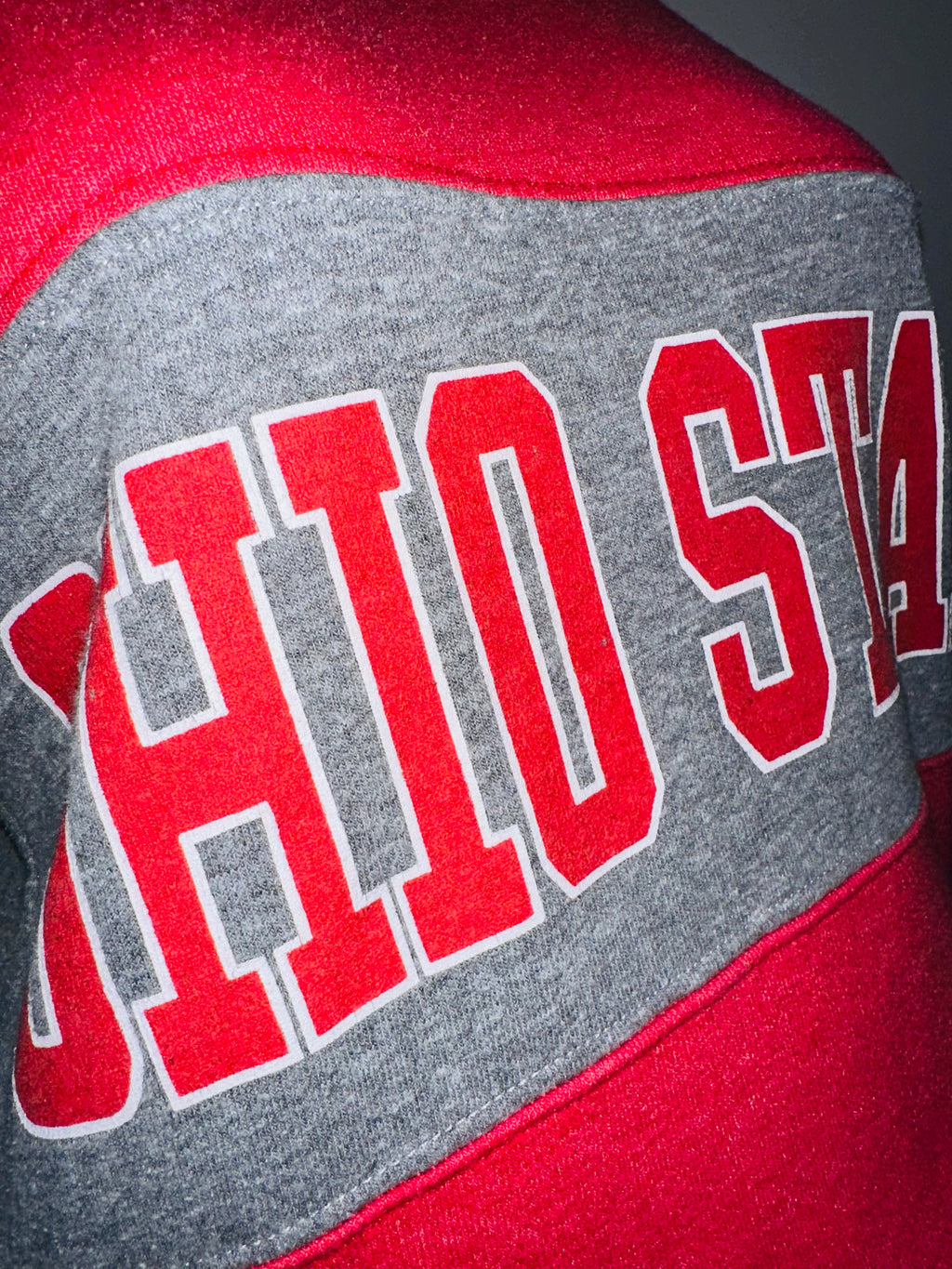 Ohio State Buckeyes Homage Crewneck Sweatshirt, Sz XS
