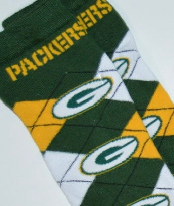 Green Bay Packers Argyle Remix Socks