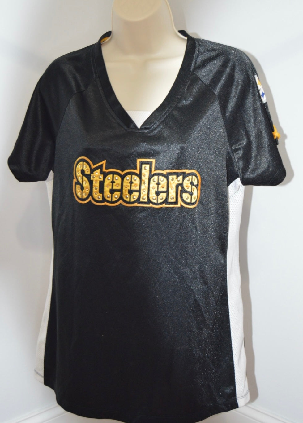 Pittsburgh Steelers Sequin/Bling Jersey (VINTAGE & RARE)