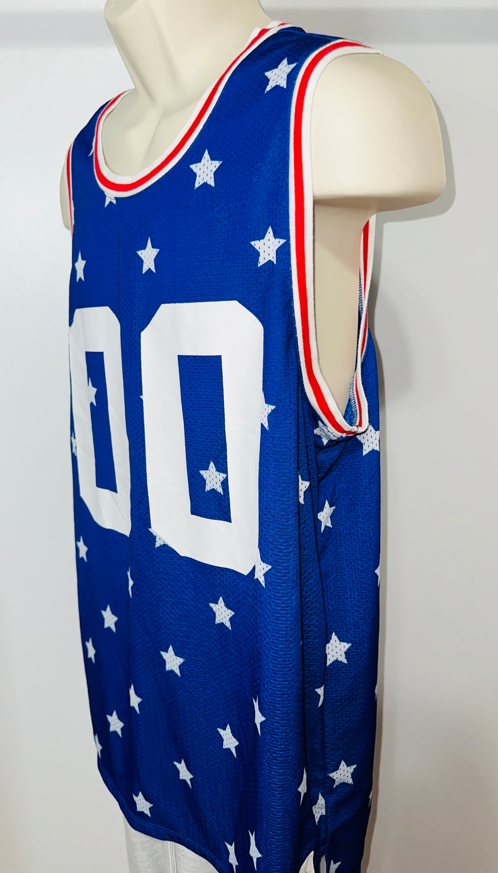 Team USA Stars & Stripes “00” Basketball Jersey