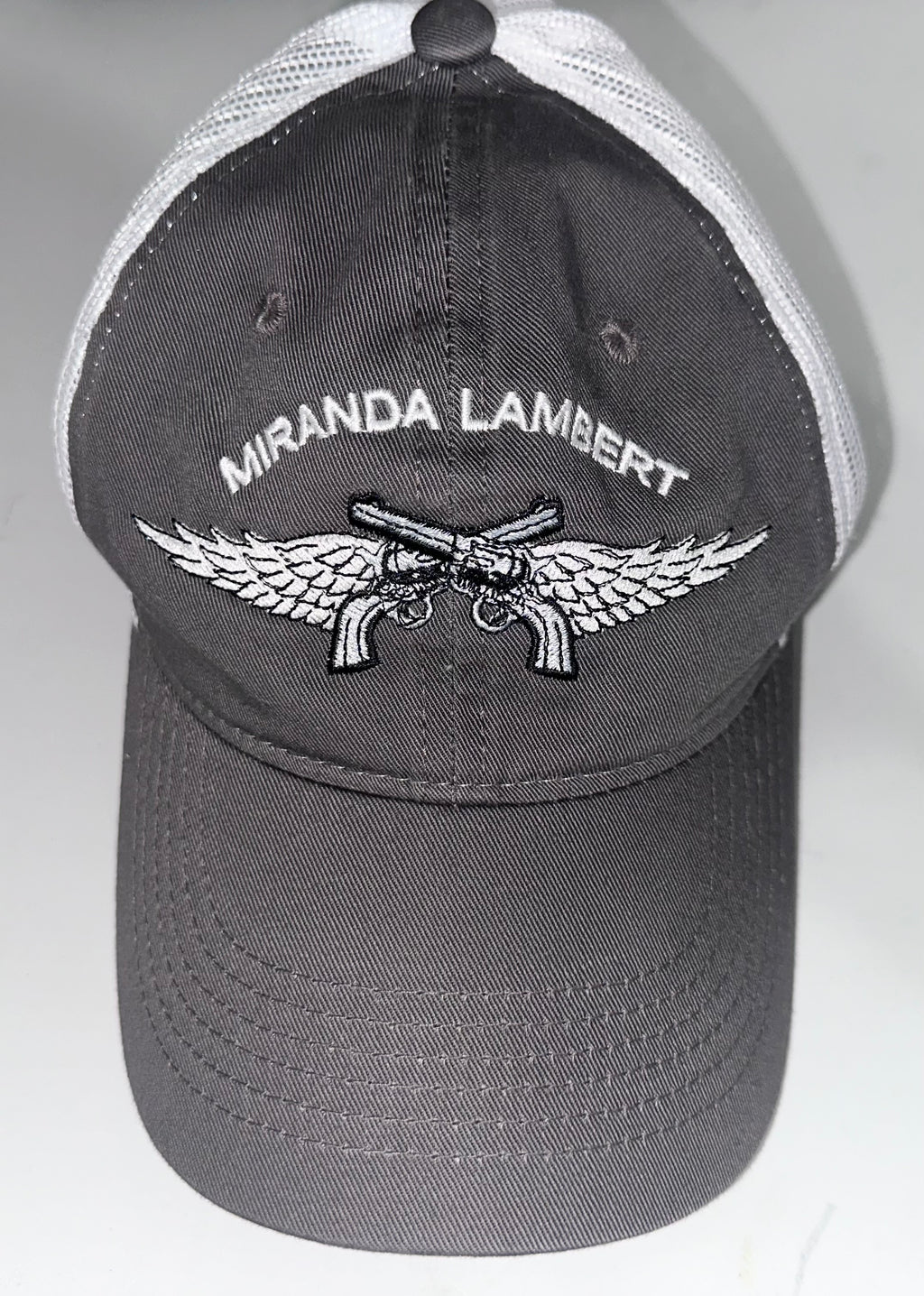 Miranda Lambert Pistols & Angel Wings Embroidered Ball-cap, One Size