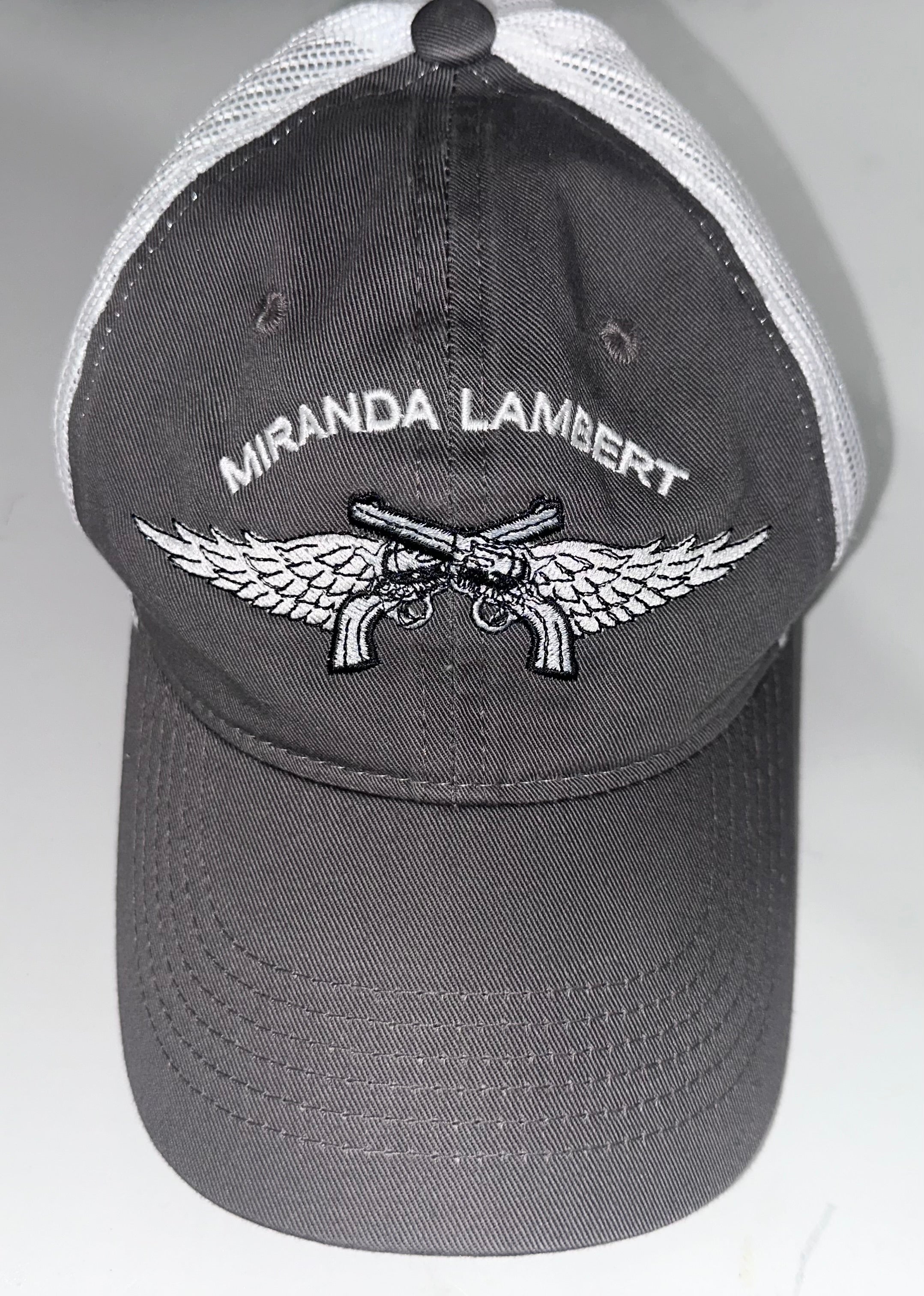 Miranda Lambert Pistols & Angel Wings Embroidered Ball-cap, One Size