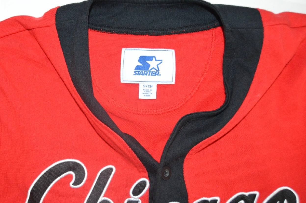 Chicago Bulls “EST. 66” Button-up Jersey (VINTAGE)