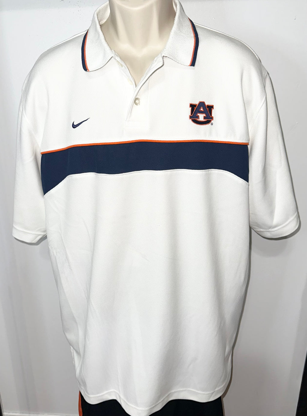 Auburn Tigers Nike Polo Dri Fit Golf Shirt