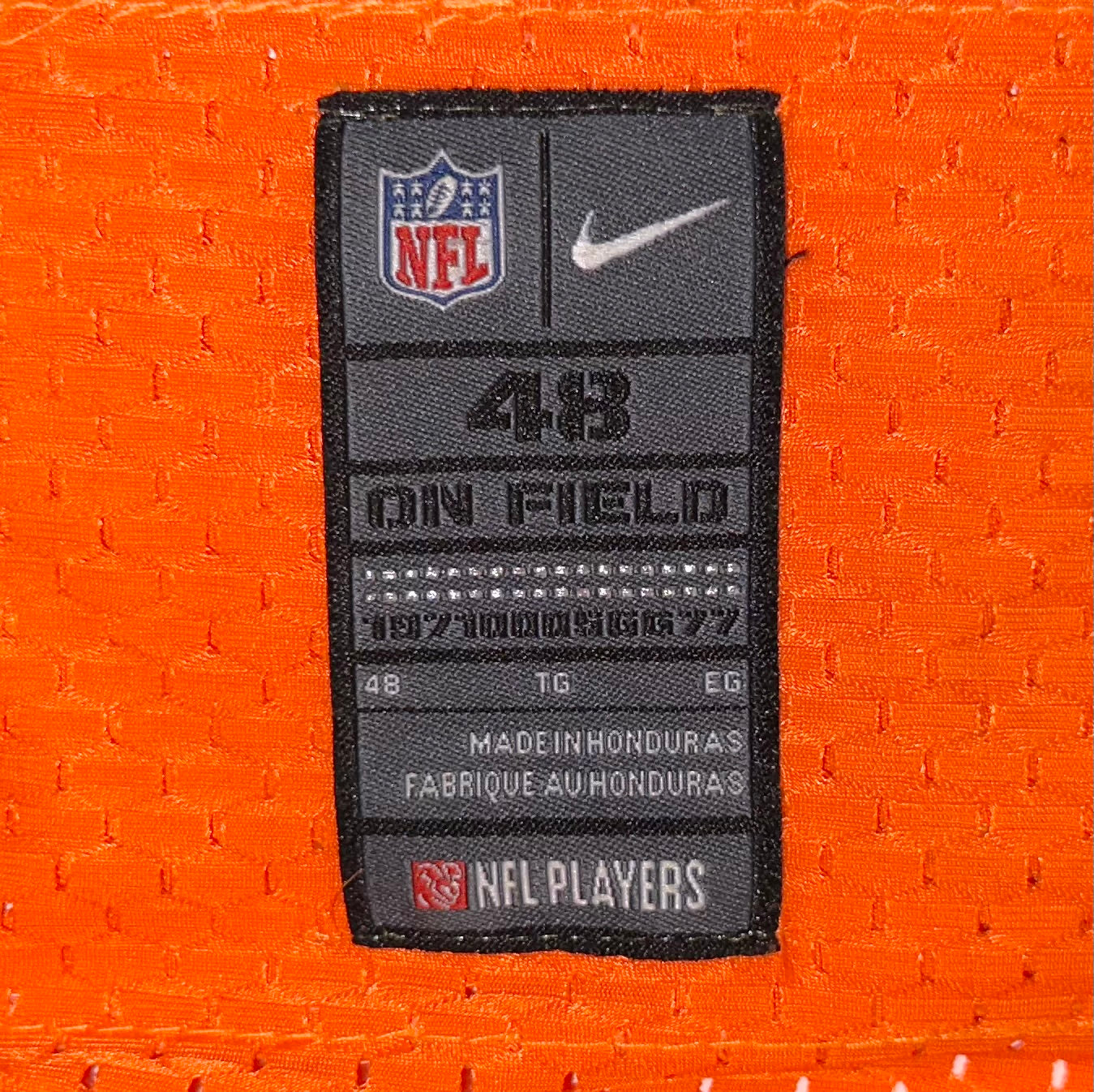 Denver Broncos Louis Vasquez #65 On Field Jersey w/ Serial # (RARE)