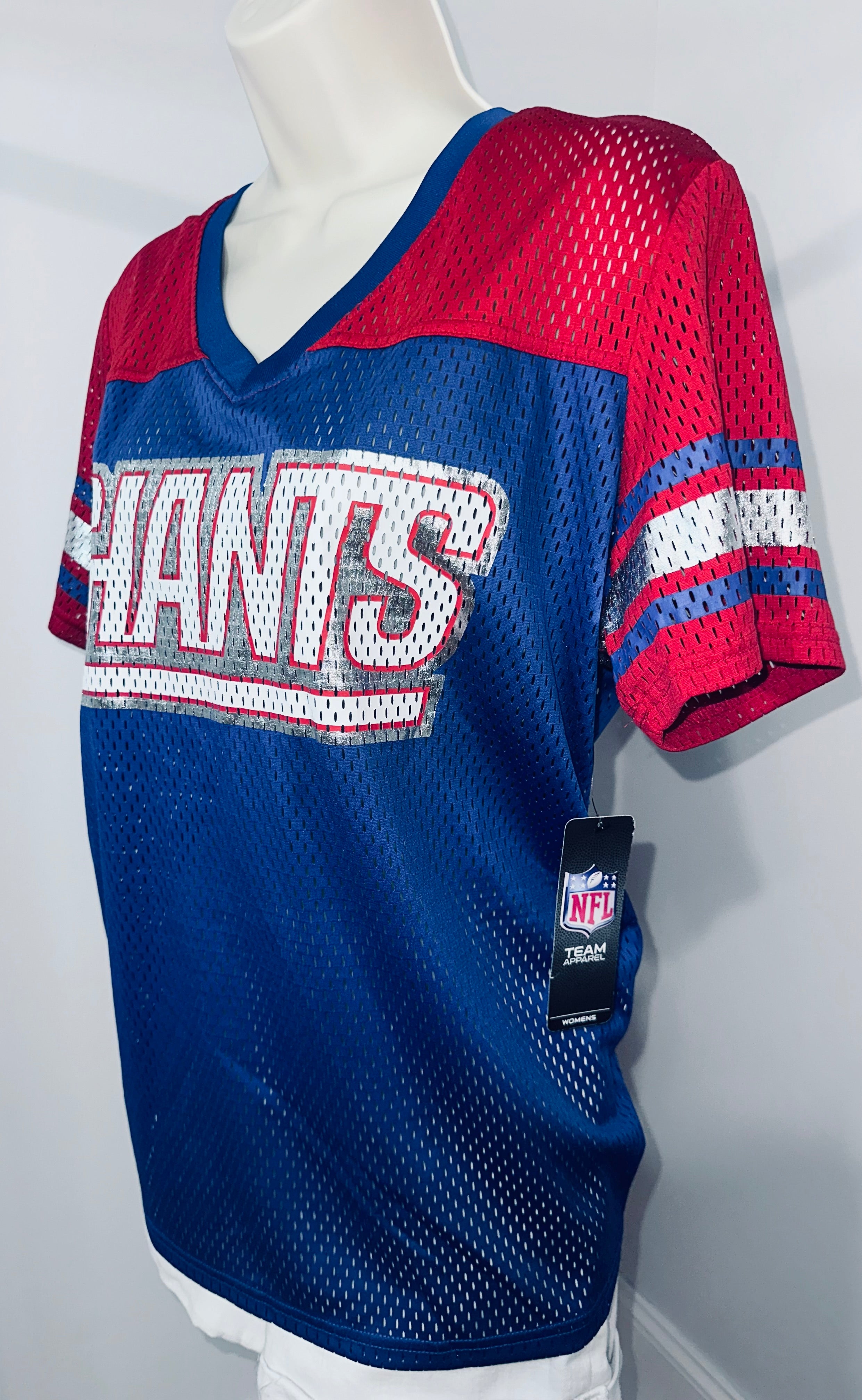 New York Giants Ladies Mesh Jersey (NWT)