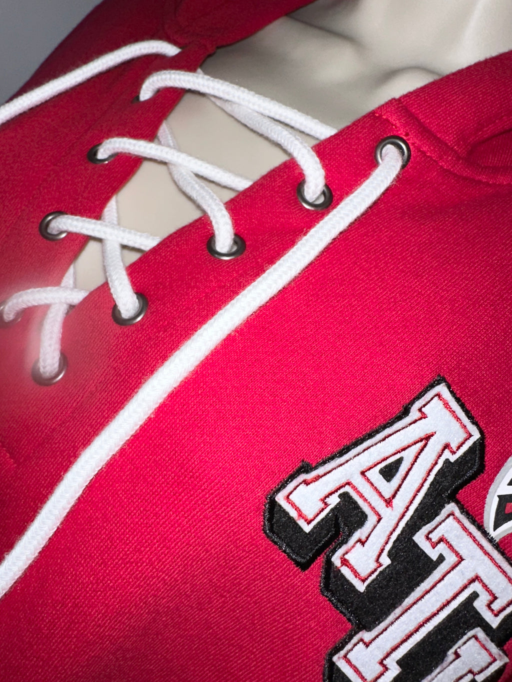Atlanta Falcons Cropped Collegiate Hoodie (NWT)