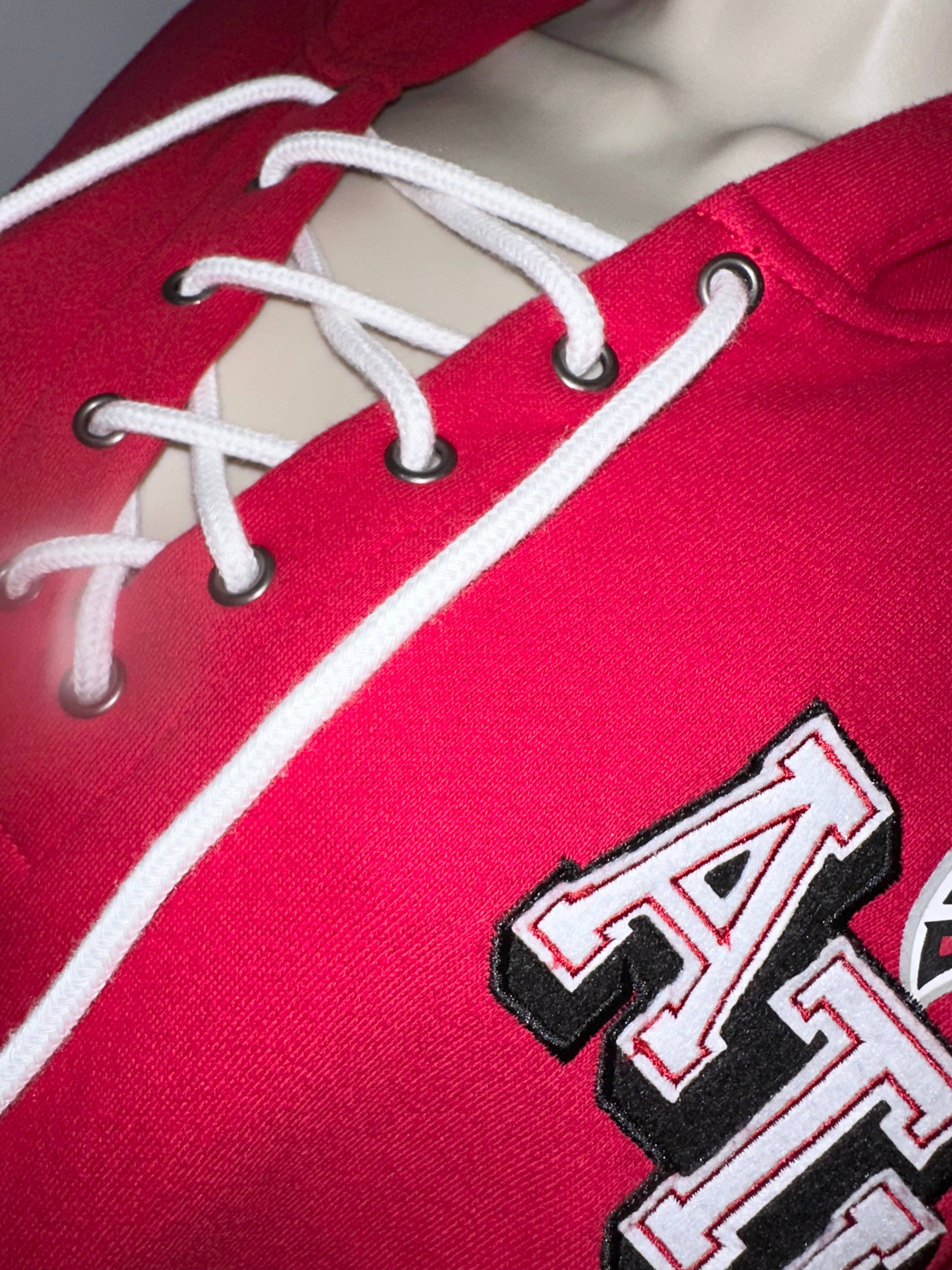 Atlanta Falcons Cropped Collegiate Hoodie (NWT)