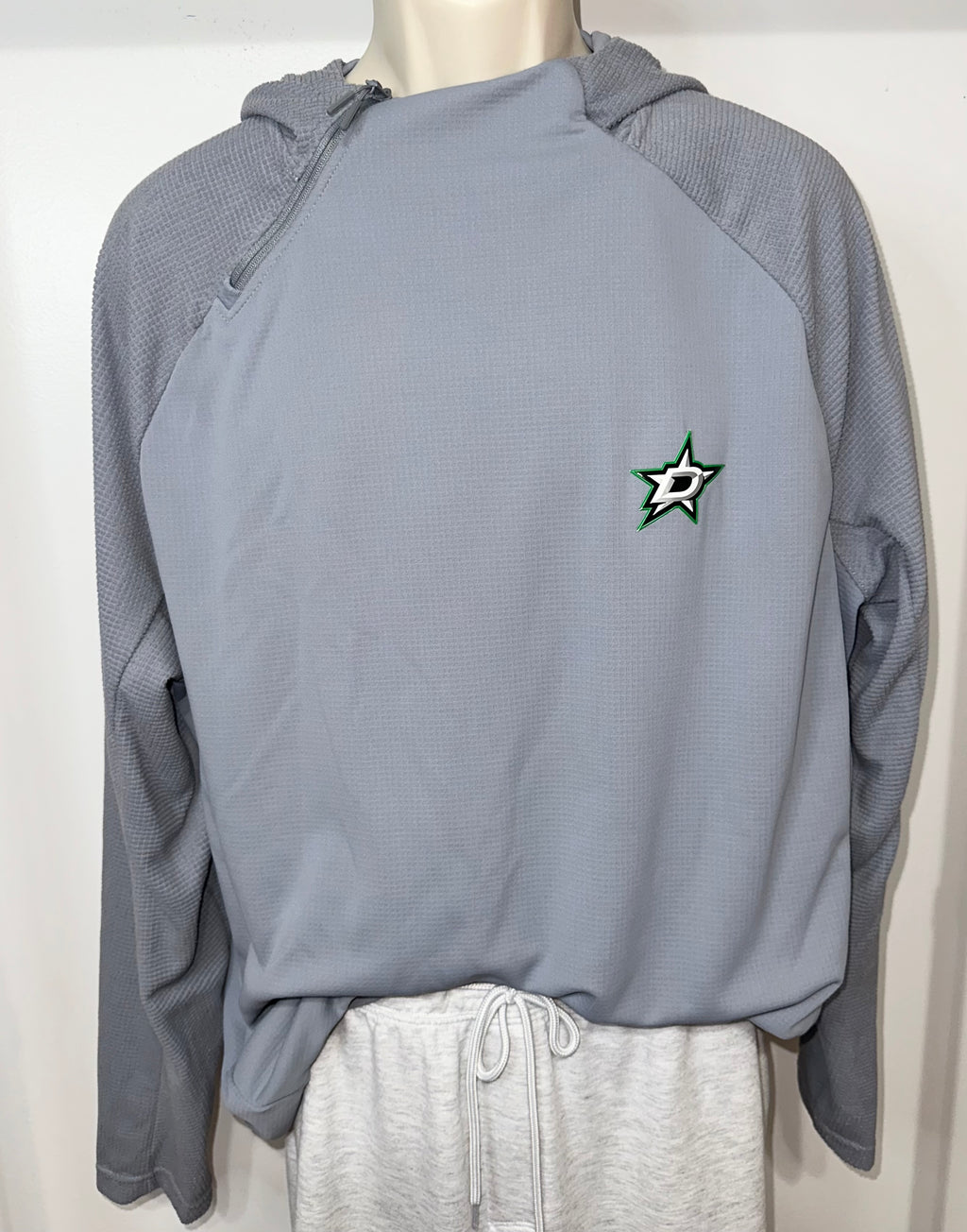 Dallas Stars 3D Patched Lightweight Hoodie