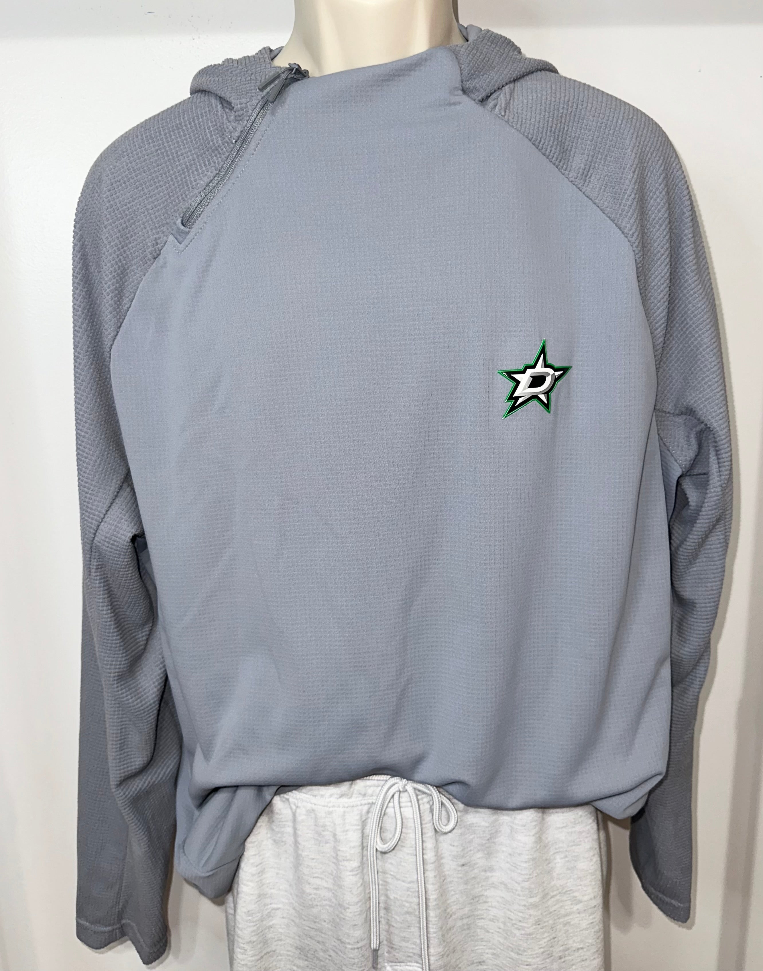 Dallas Stars 3D Patched Lightweight Hoodie