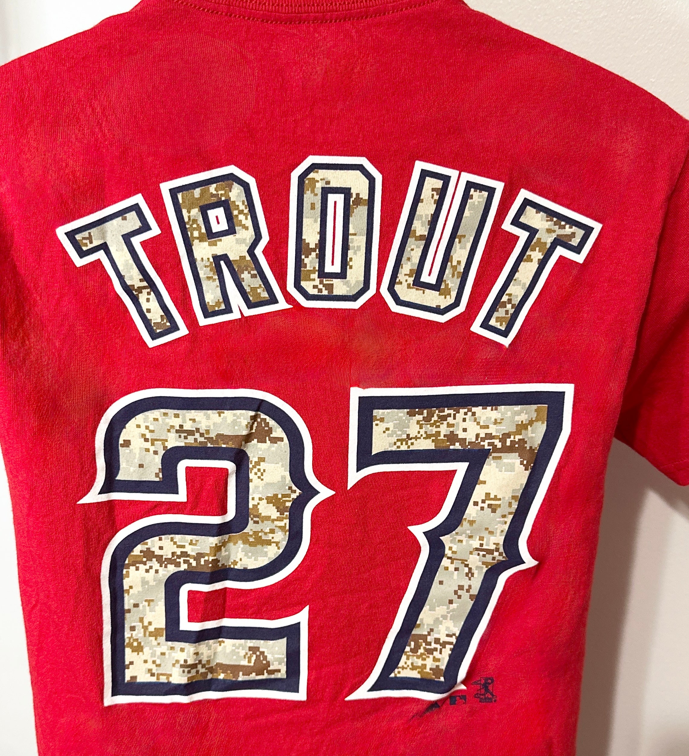 Los Angelas Angels Mike Trout #27 Tee (VINTAGE)