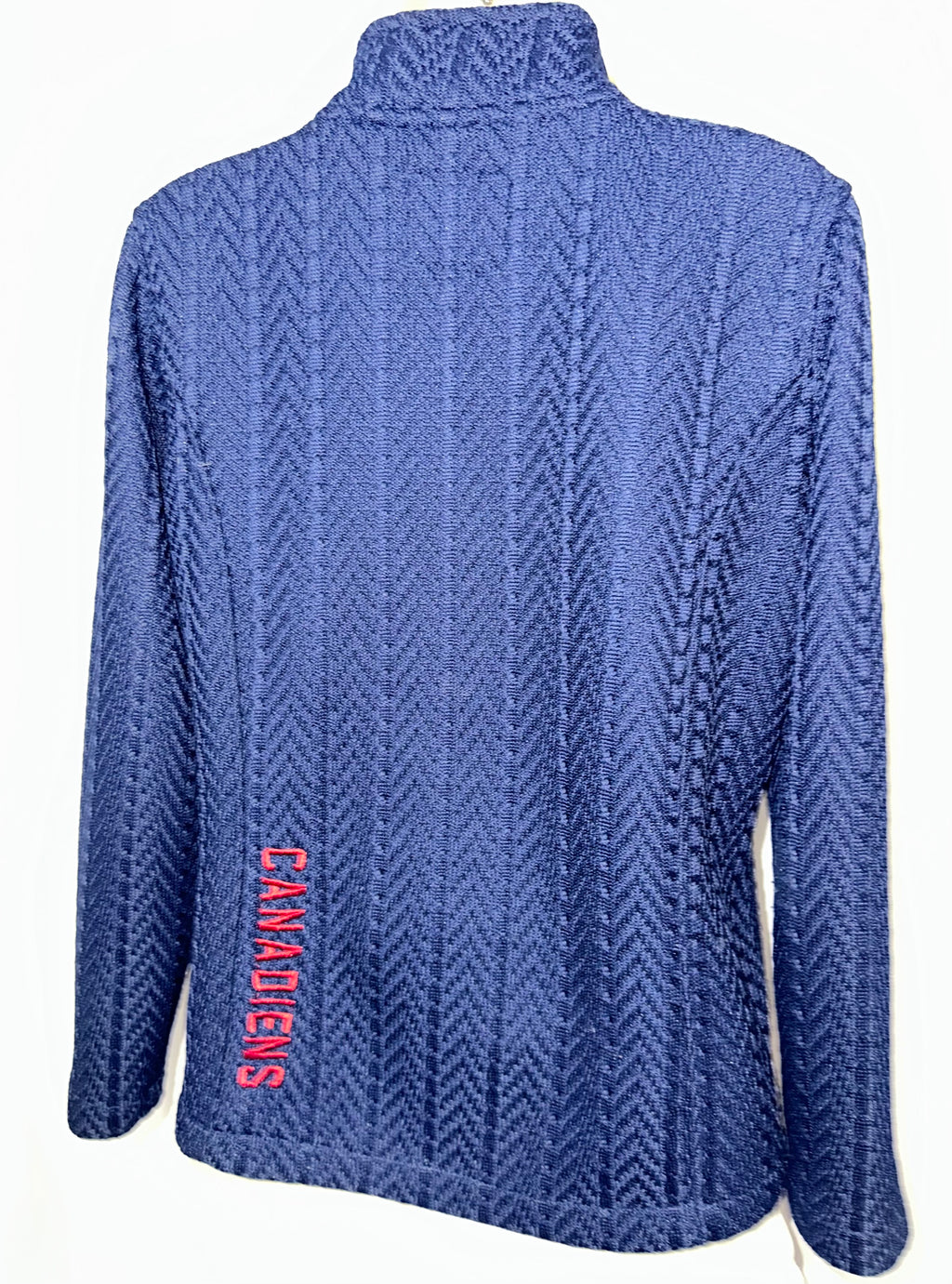 Montreal Canadiens Full Zip Knitted Pullover Sweater