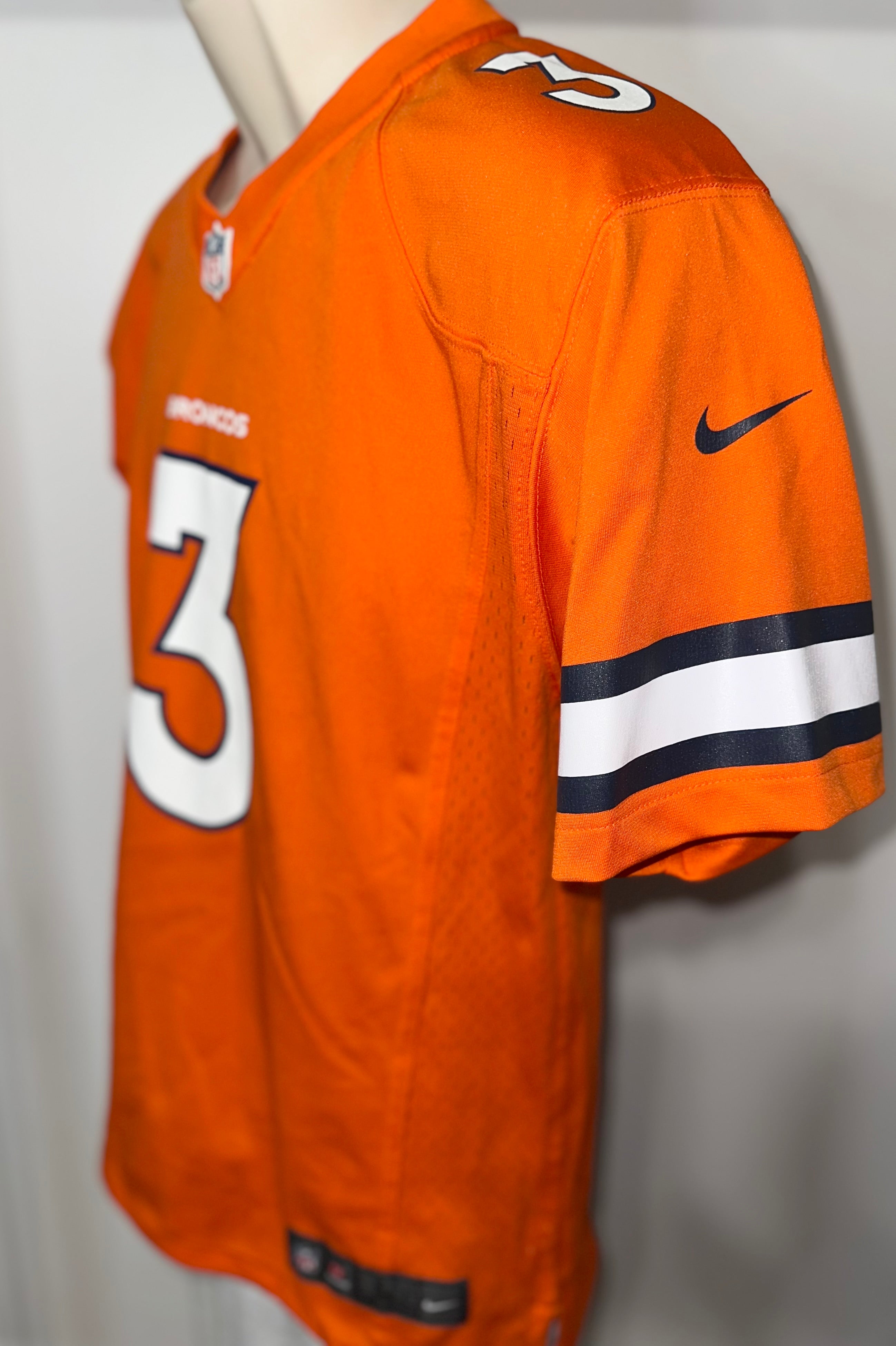 Denver Broncos Elite On Field Russell Wilson #3 Jersey