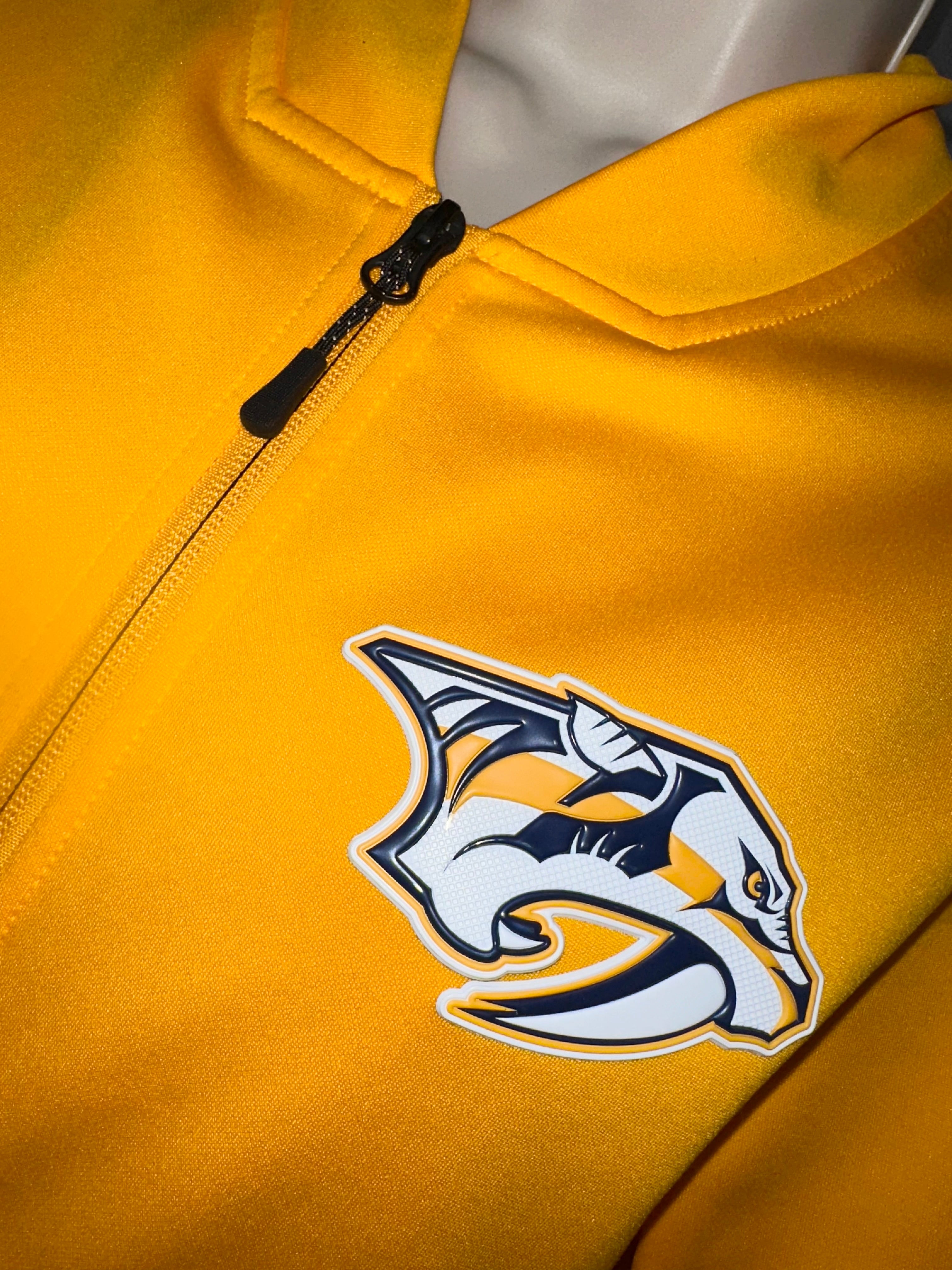 Nashville Predators Lightweight Zip Jacket, Sz Small