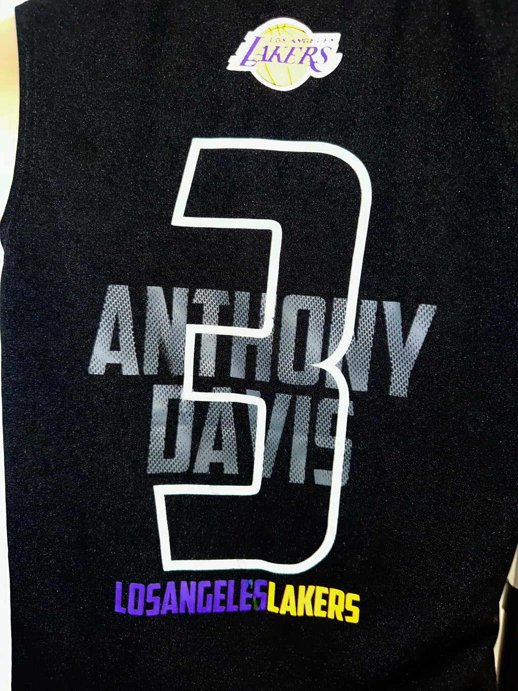 Los Angeles Lakers “Anthony Davis #3” Youth Shirt