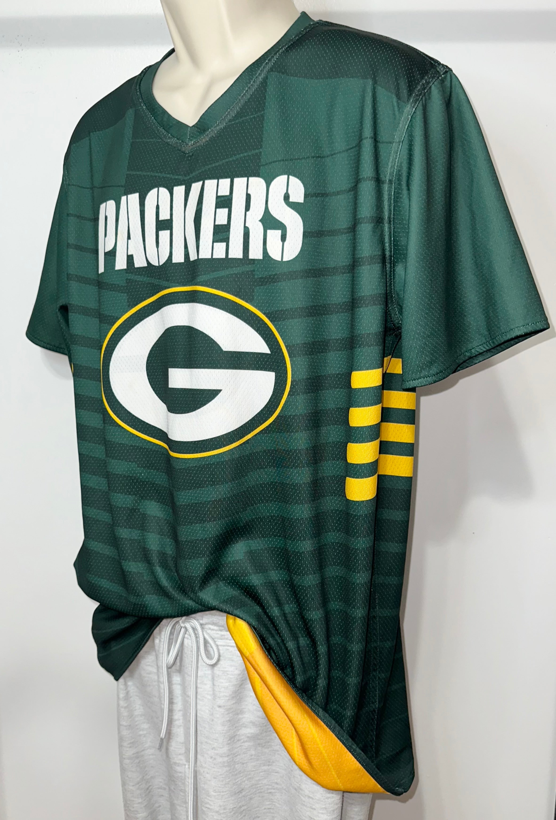 Green Bay Packers Reversible Flag Football Jersey