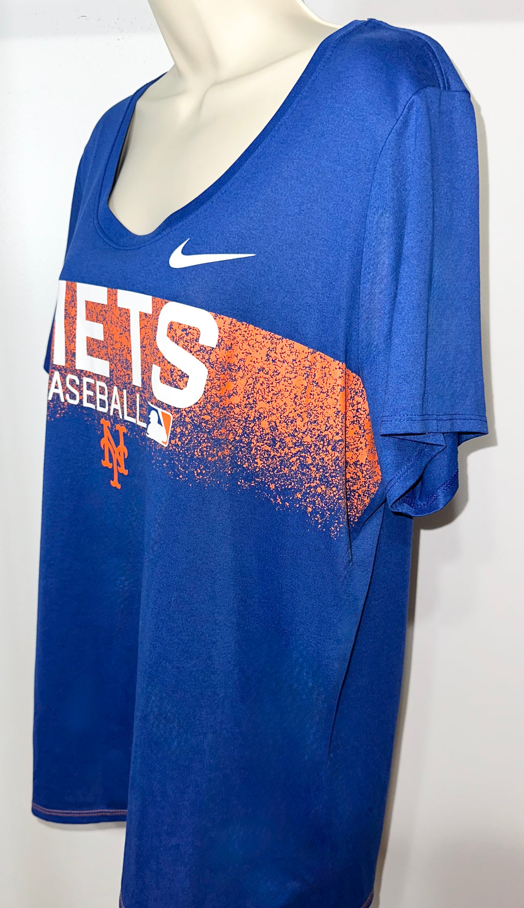 New York Mets Dri Fit Baseball Tee