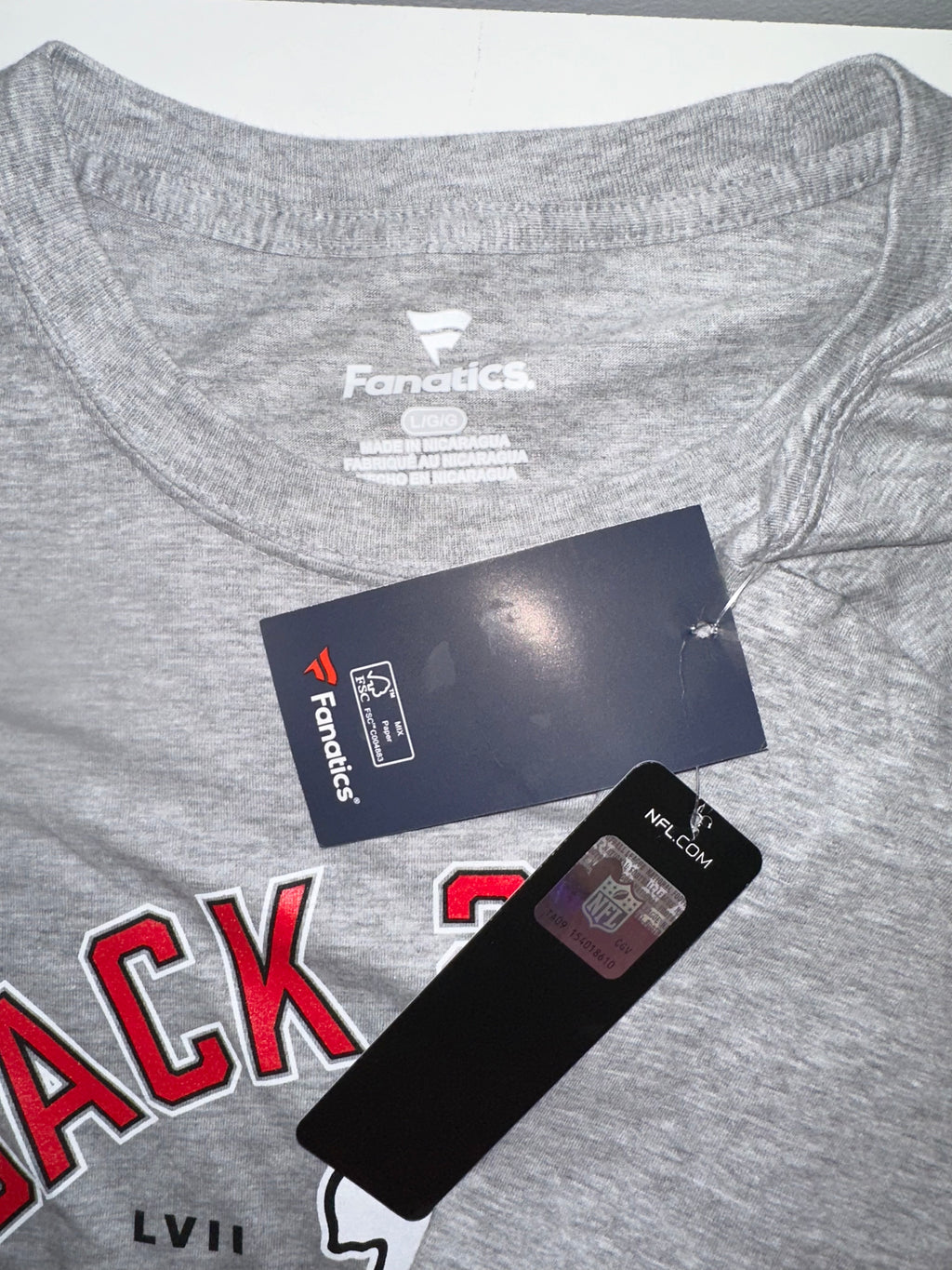 Kansas City Chiefs “Super Bowl Champs” Tee (NWT)