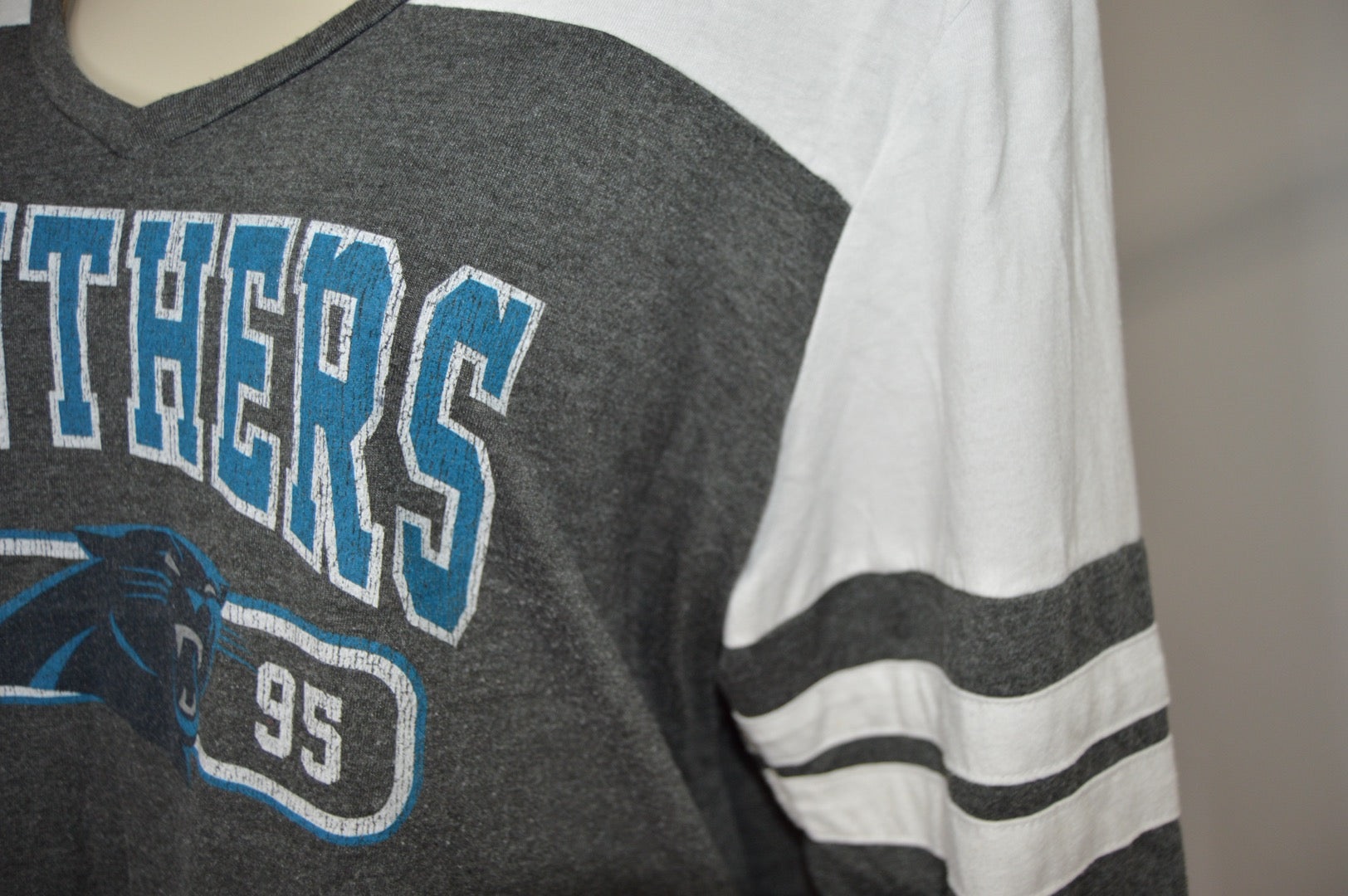 North Carolina Panthers 3/4-length Tee
