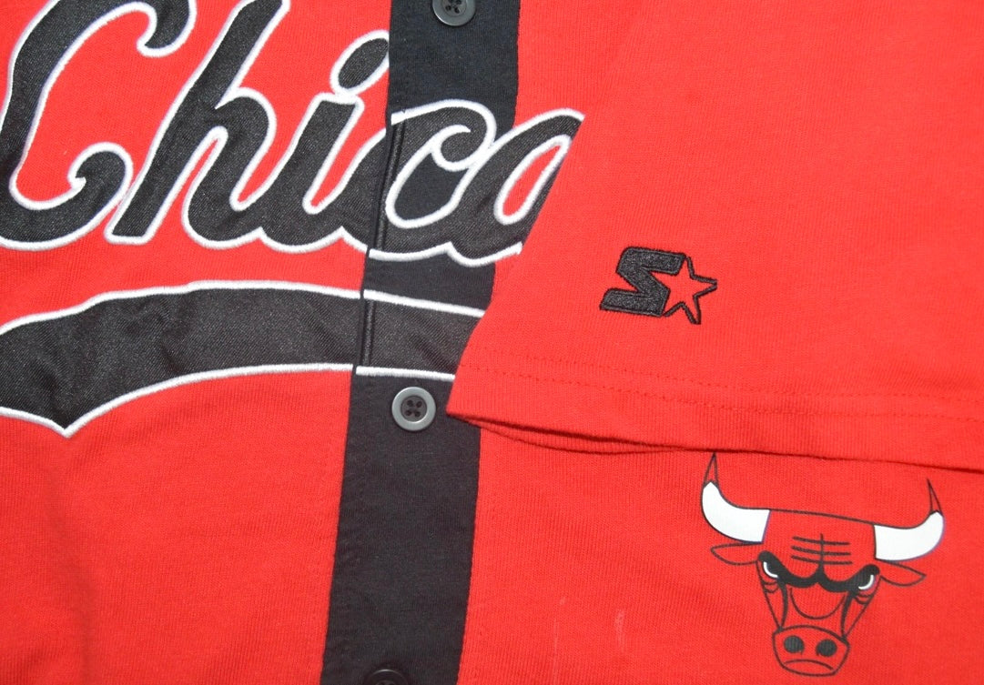 Chicago Bulls “EST. 66” Button-up Jersey (VINTAGE)