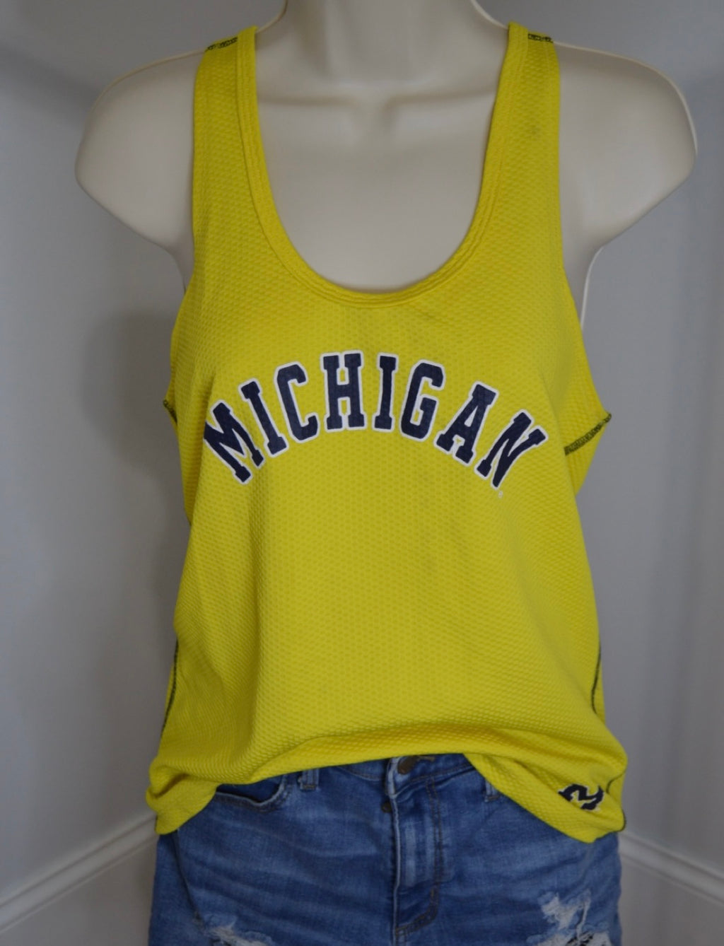 University of Michigan Razor Back Tank Top