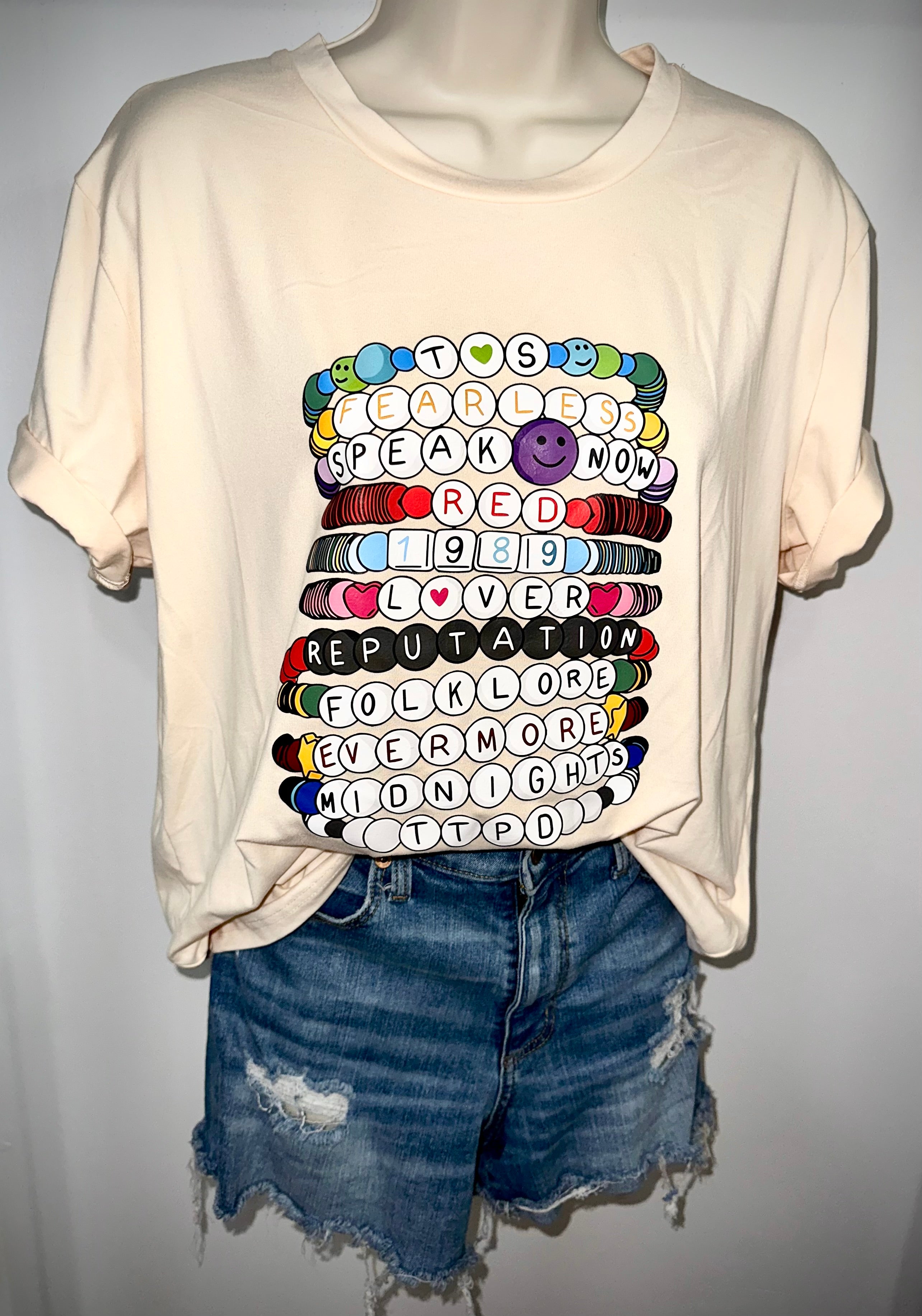 Taylor Swift Friendship Bracelet Tee